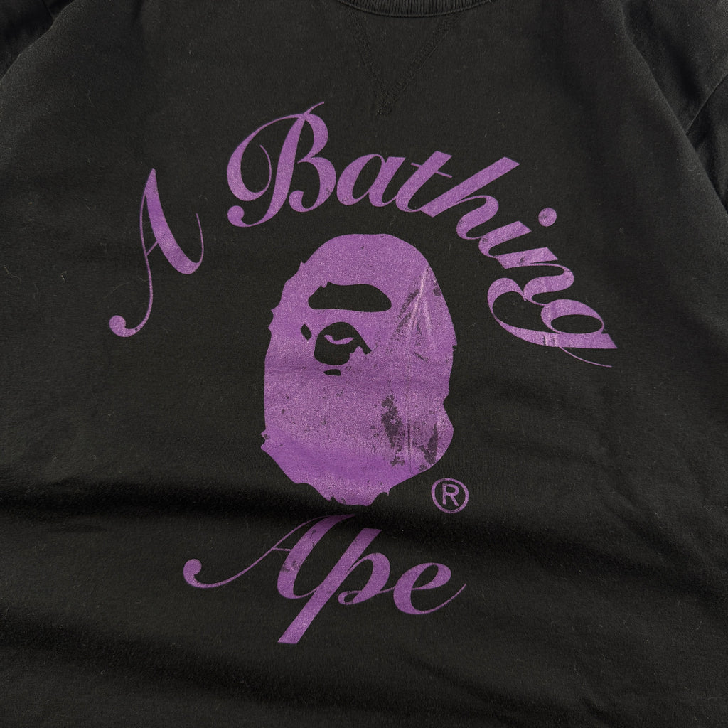 BAPE Multi Camo Reversible L/S Tee (M)