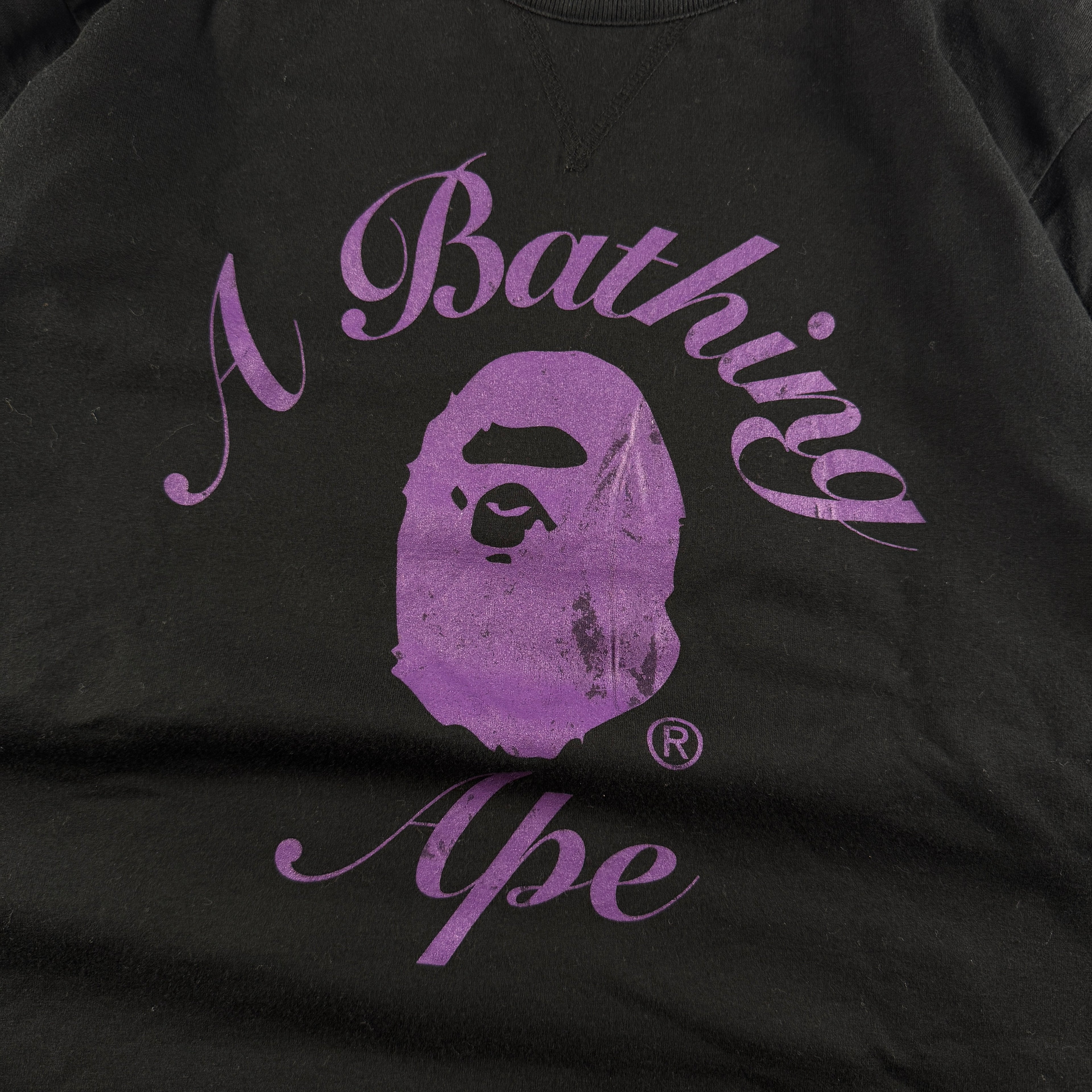 BAPE Multi Camo Reversible L/S Tee (M)