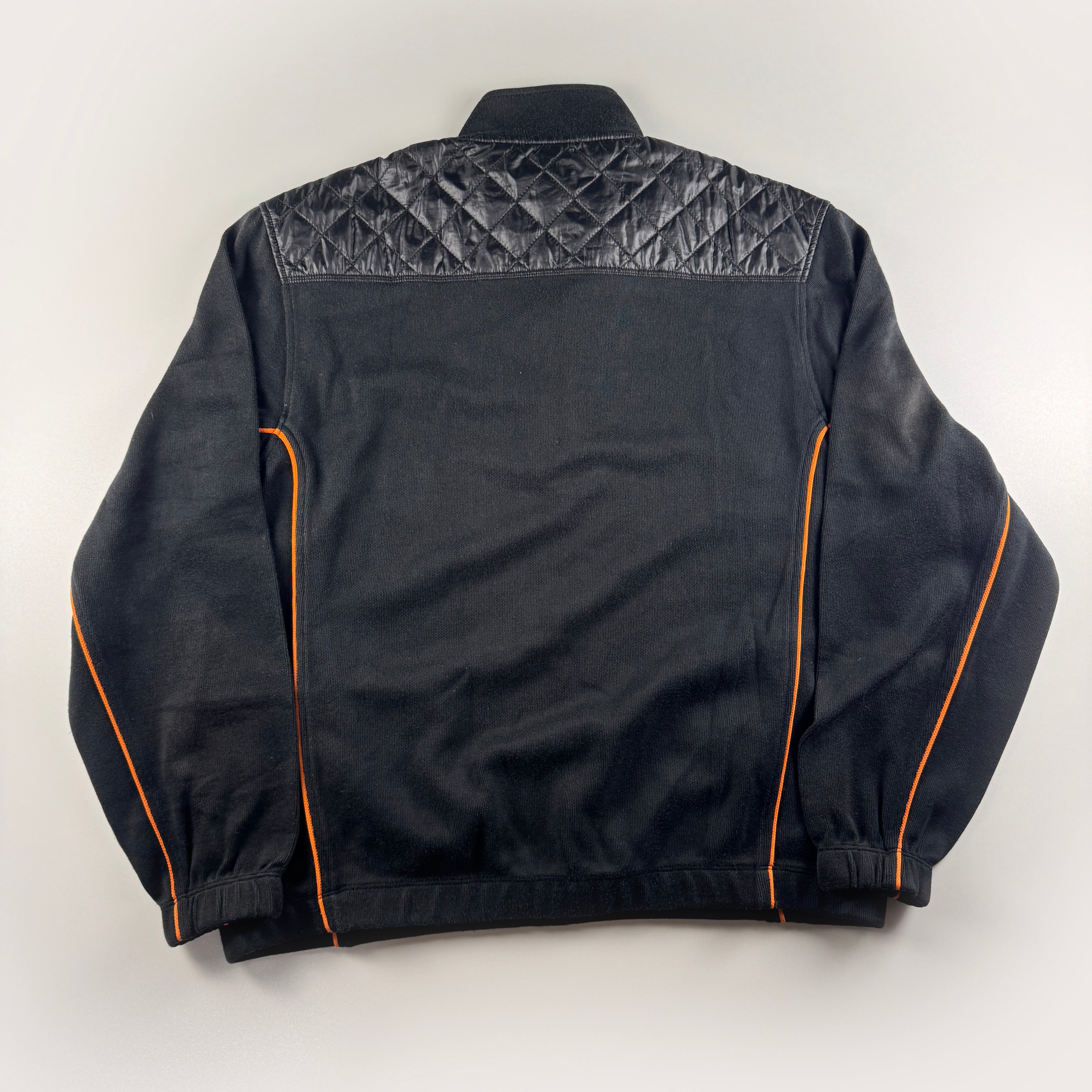 Burberry Golf Black 1/4 Zip Fleece Sweater (L)