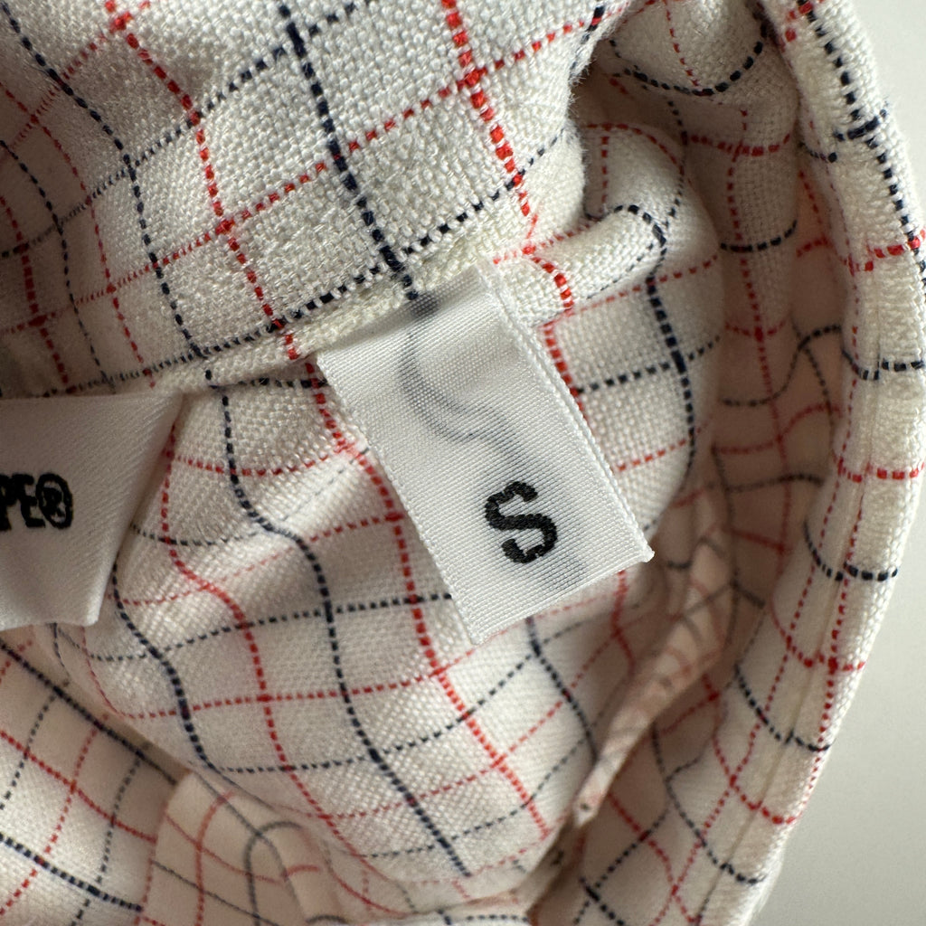 BAPE Short Sleeve Checkered Shirt (S)