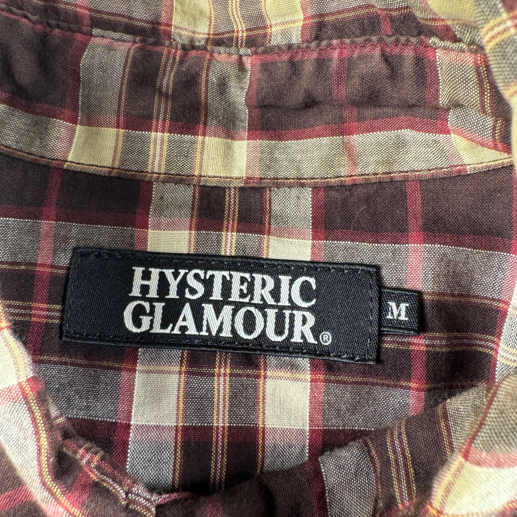 Hysteric Glamour Plaid Western L/S Shirt (M)