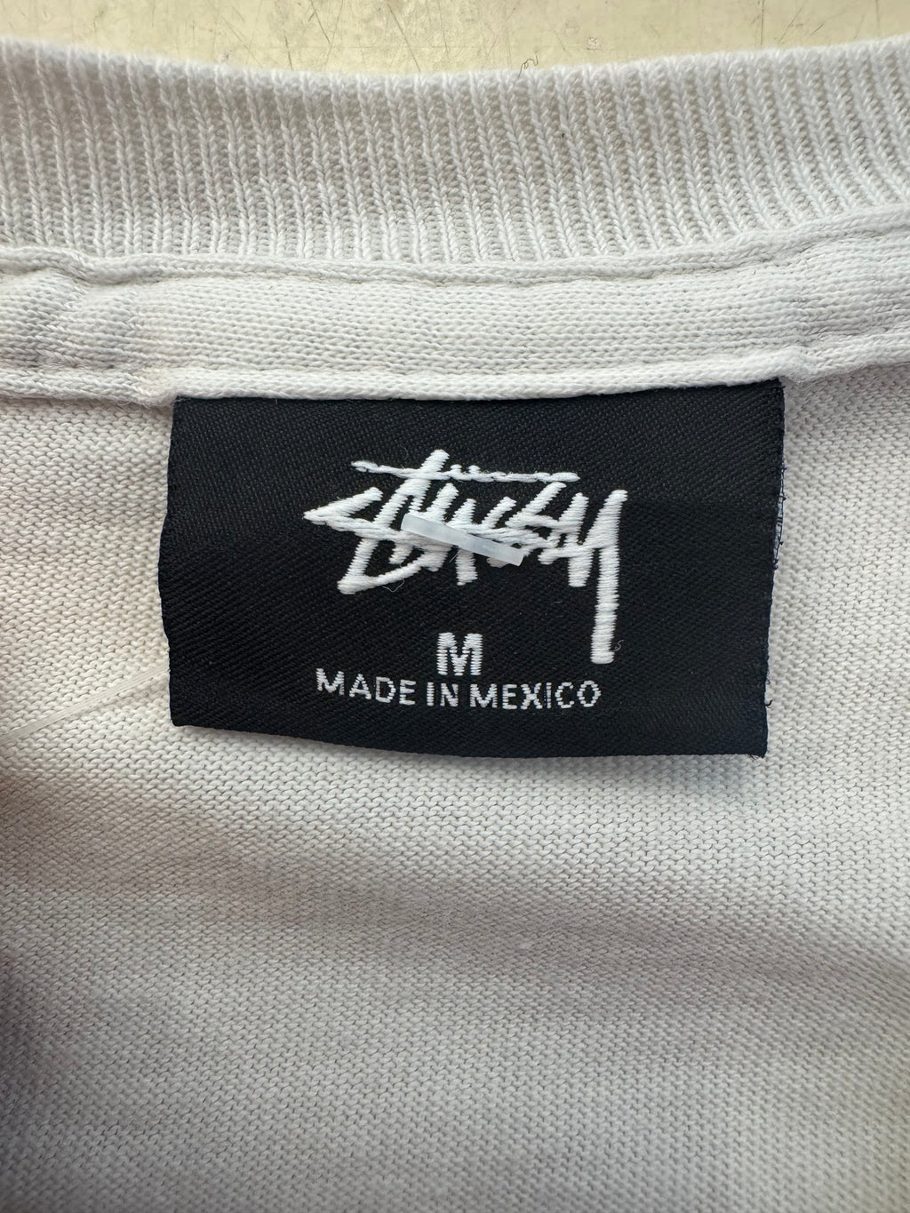Stussy World Tour White Tee (M)