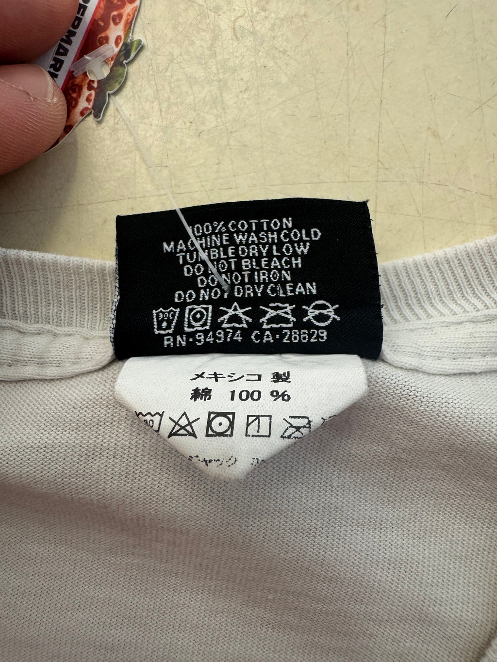Stussy World Tour White Tee (M)