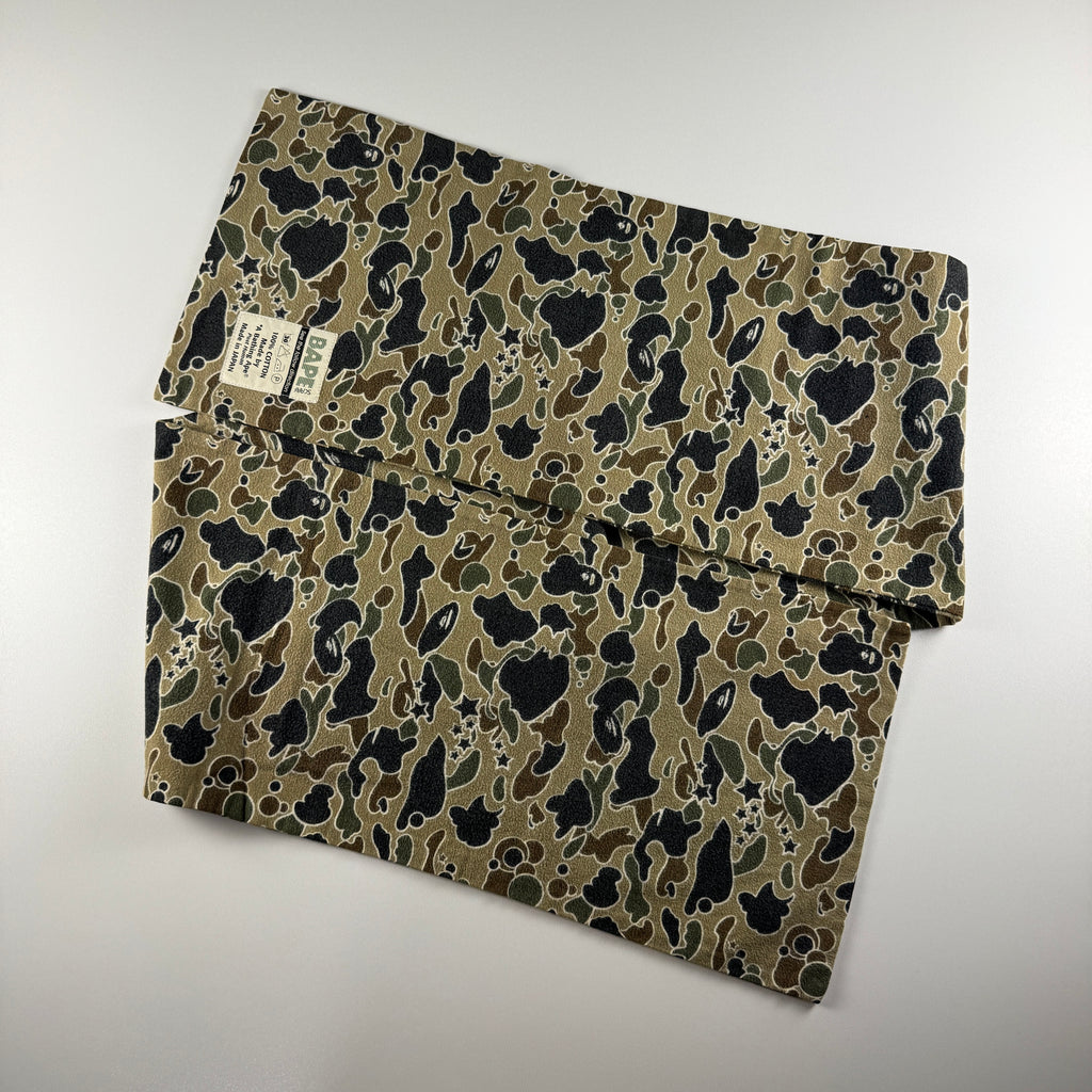BAPE Vintage Camouflage Scarf