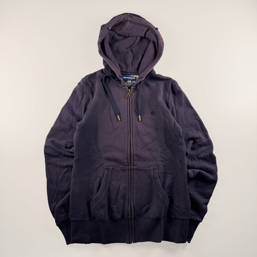 Burberry Blue Label Navy Zip Hoodie (M)