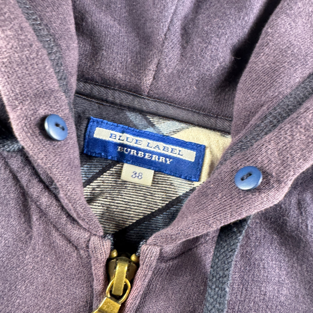 Burberry Blue Label Navy Zip Hoodie (M)