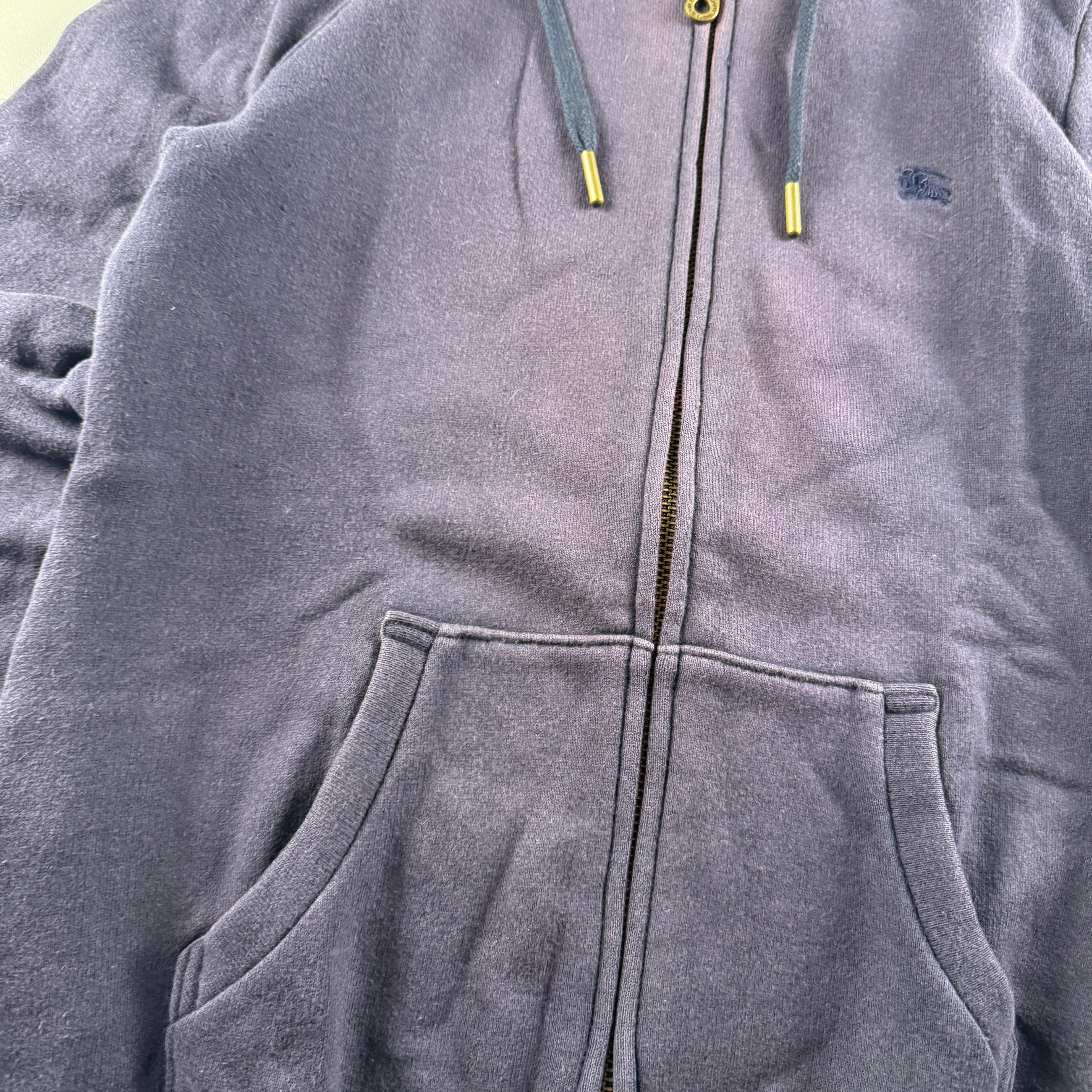 Burberry Blue Label Navy Zip Hoodie (M)