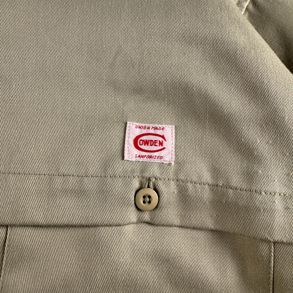 9090 x COWDEN Fishing Beige Shirt (L)