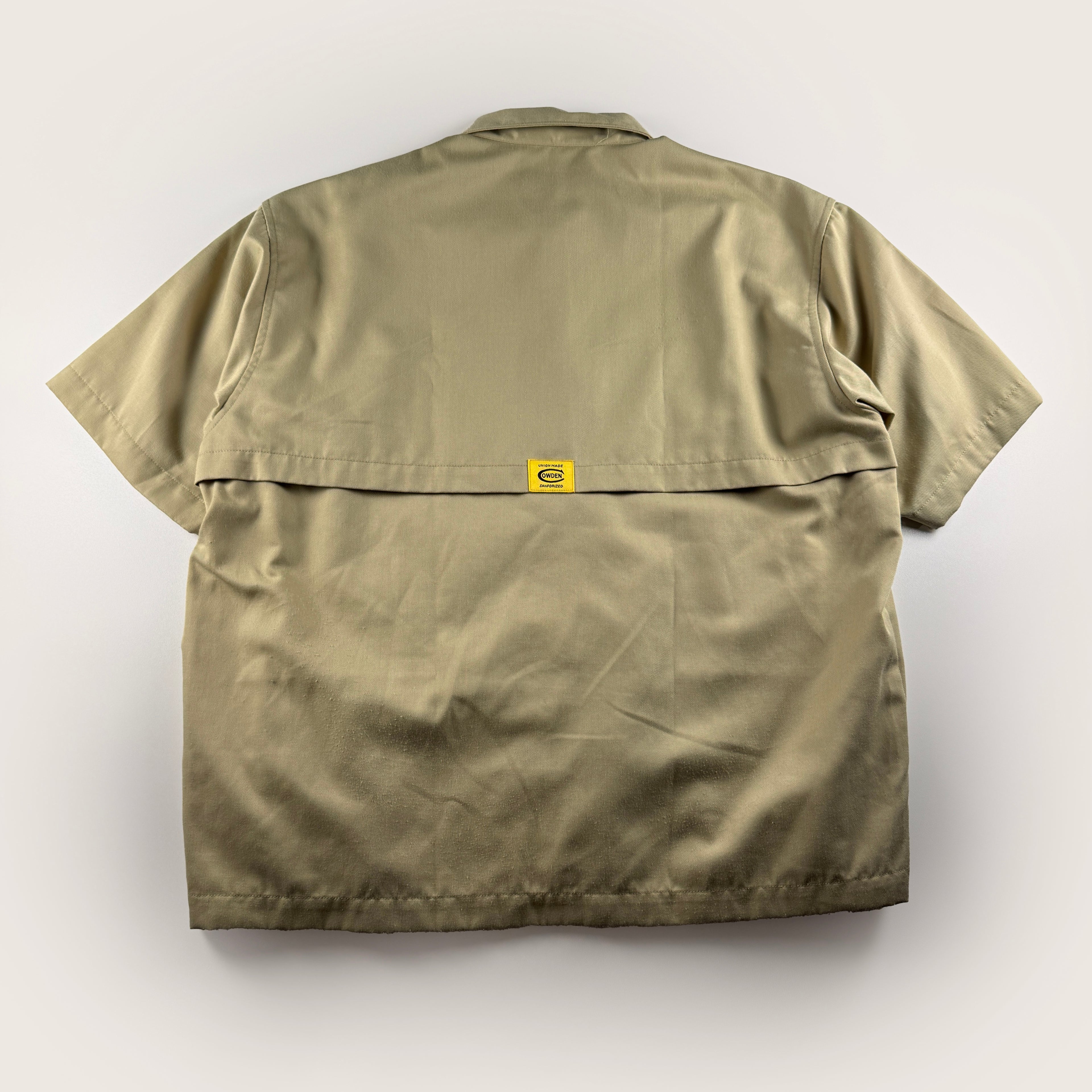 9090 x COWDEN Fishing Beige Shirt (L)