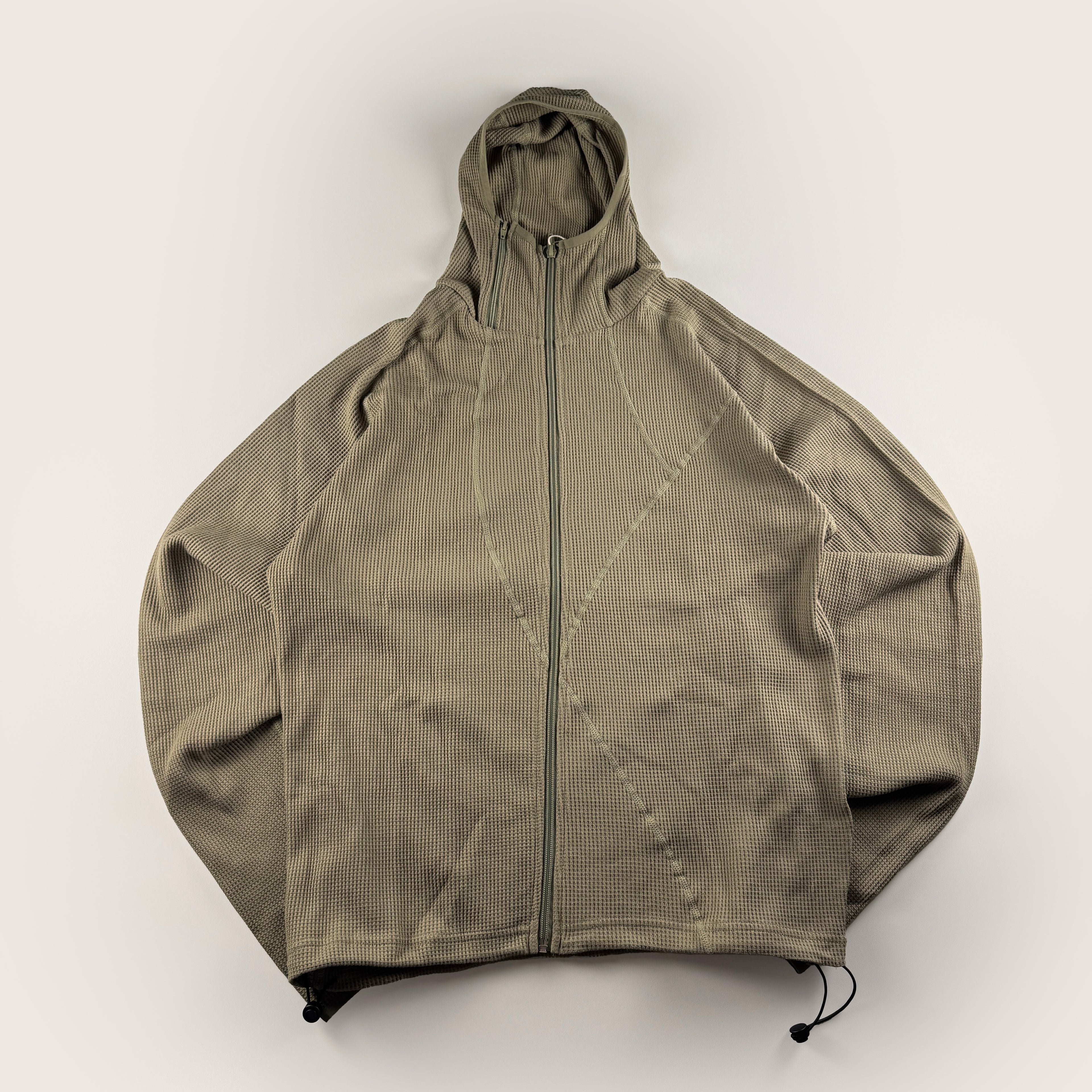 Coln Balaclava Zip Hoodie Khaki (One Size)