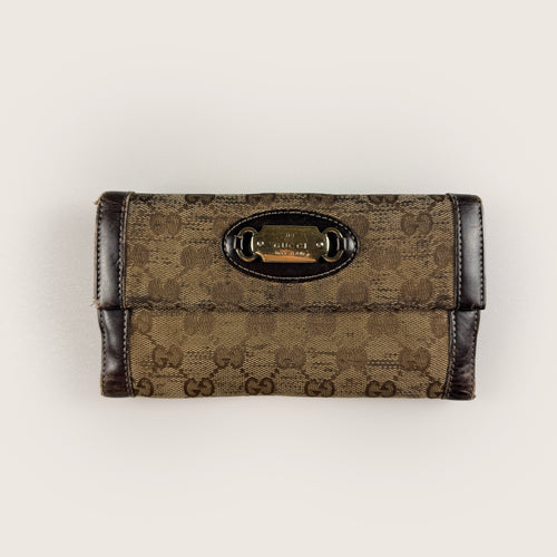 Gucci GG Canvas Wallet
