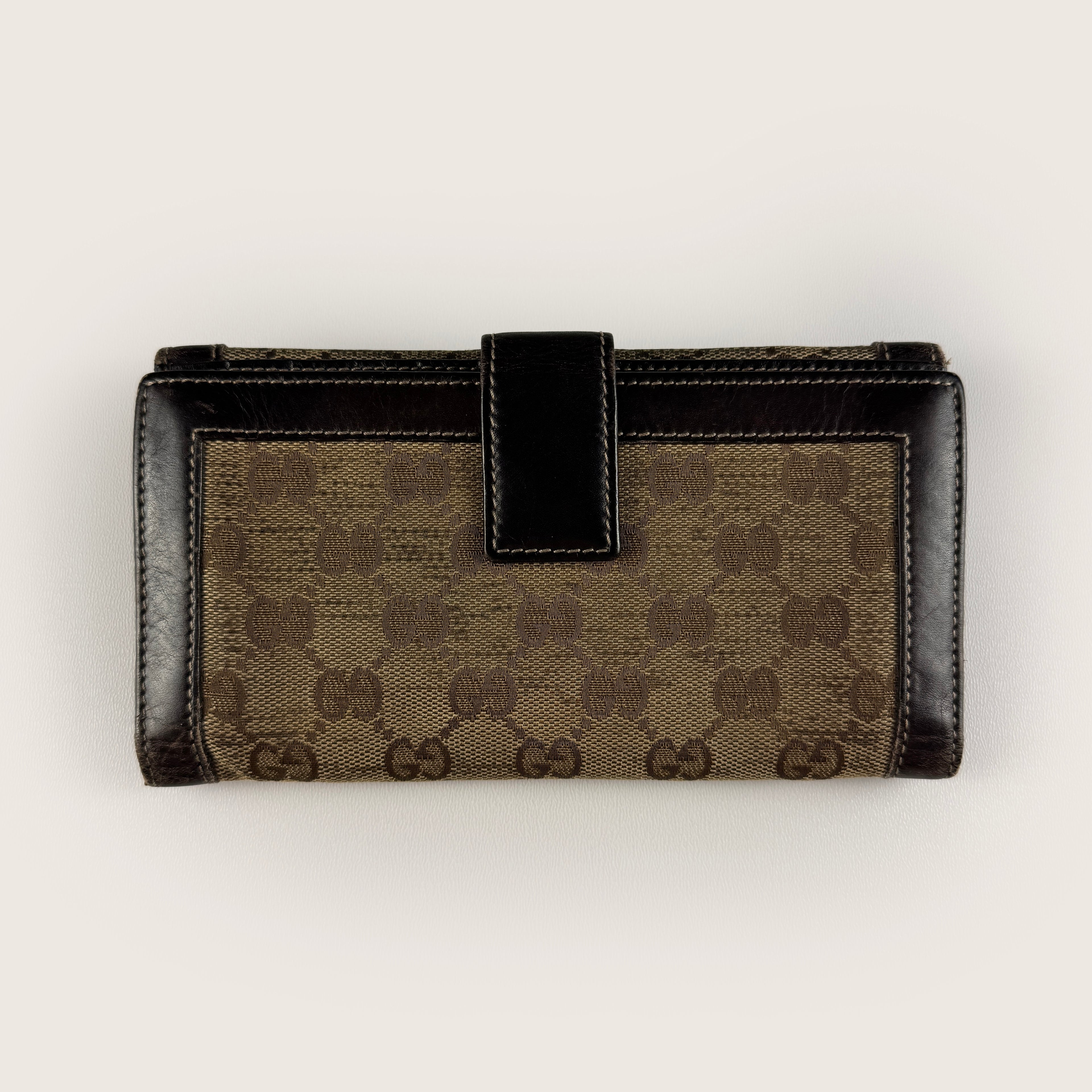 Gucci GG Canvas Wallet