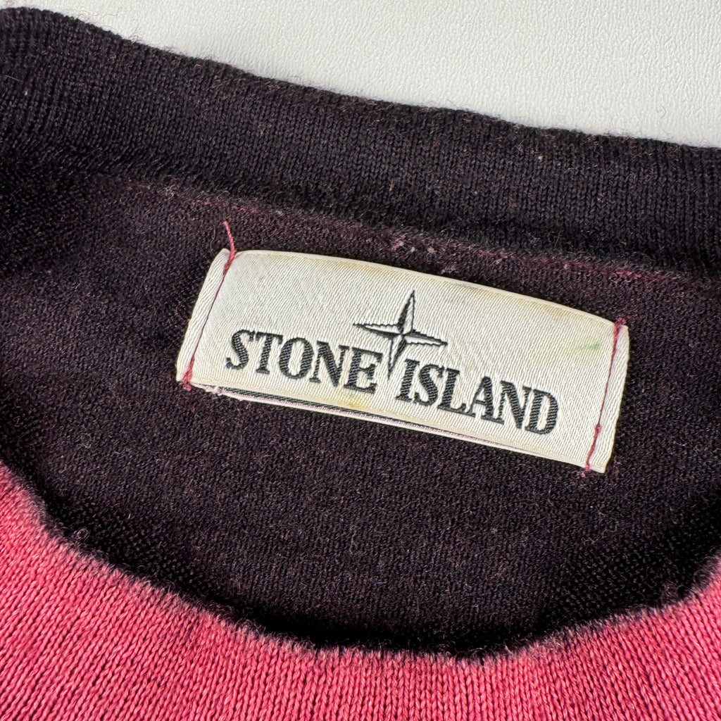 Stone Island Bordeaux Knitted Sweater (XL)
