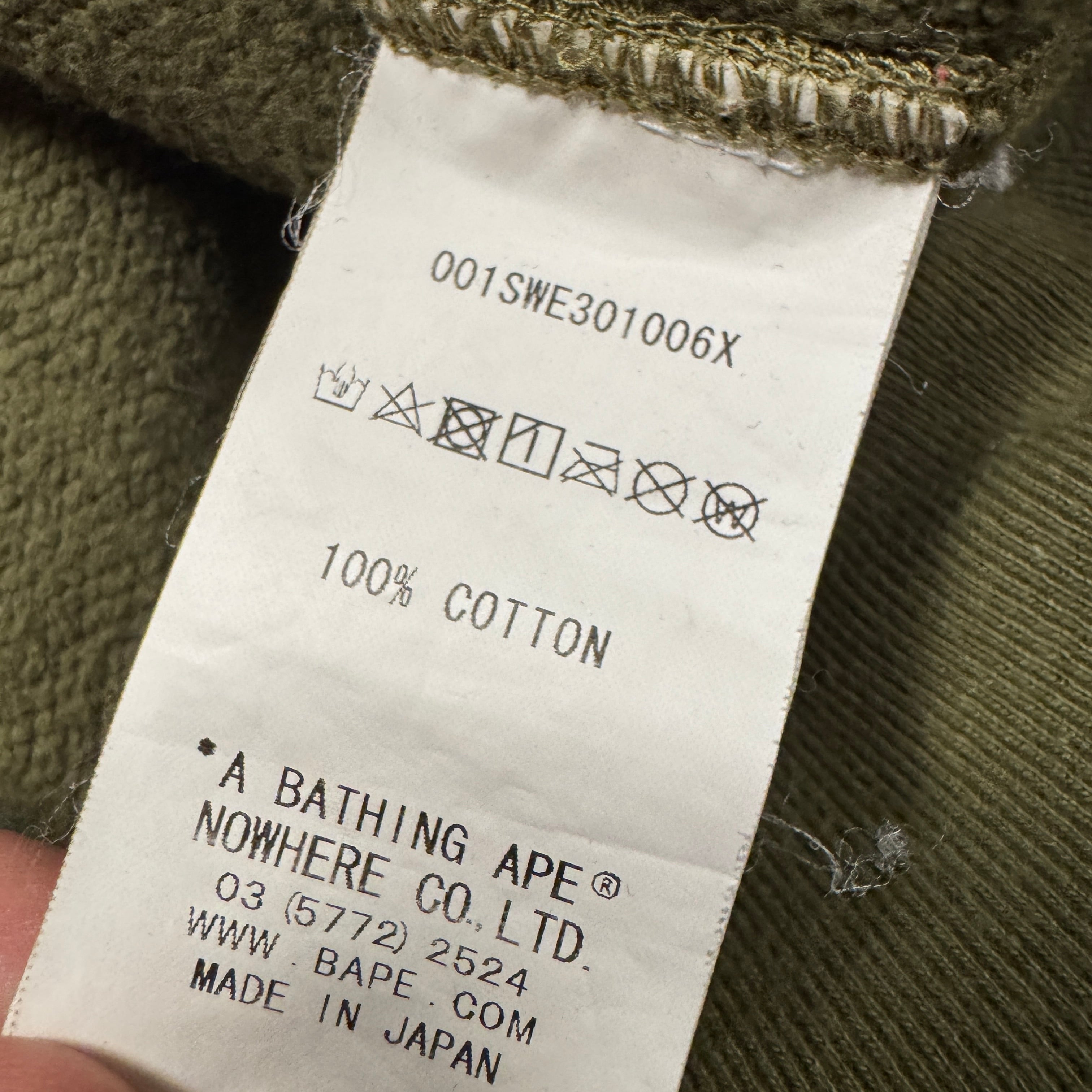 BAPE Color Camo Crystal Stone Sweater (L)