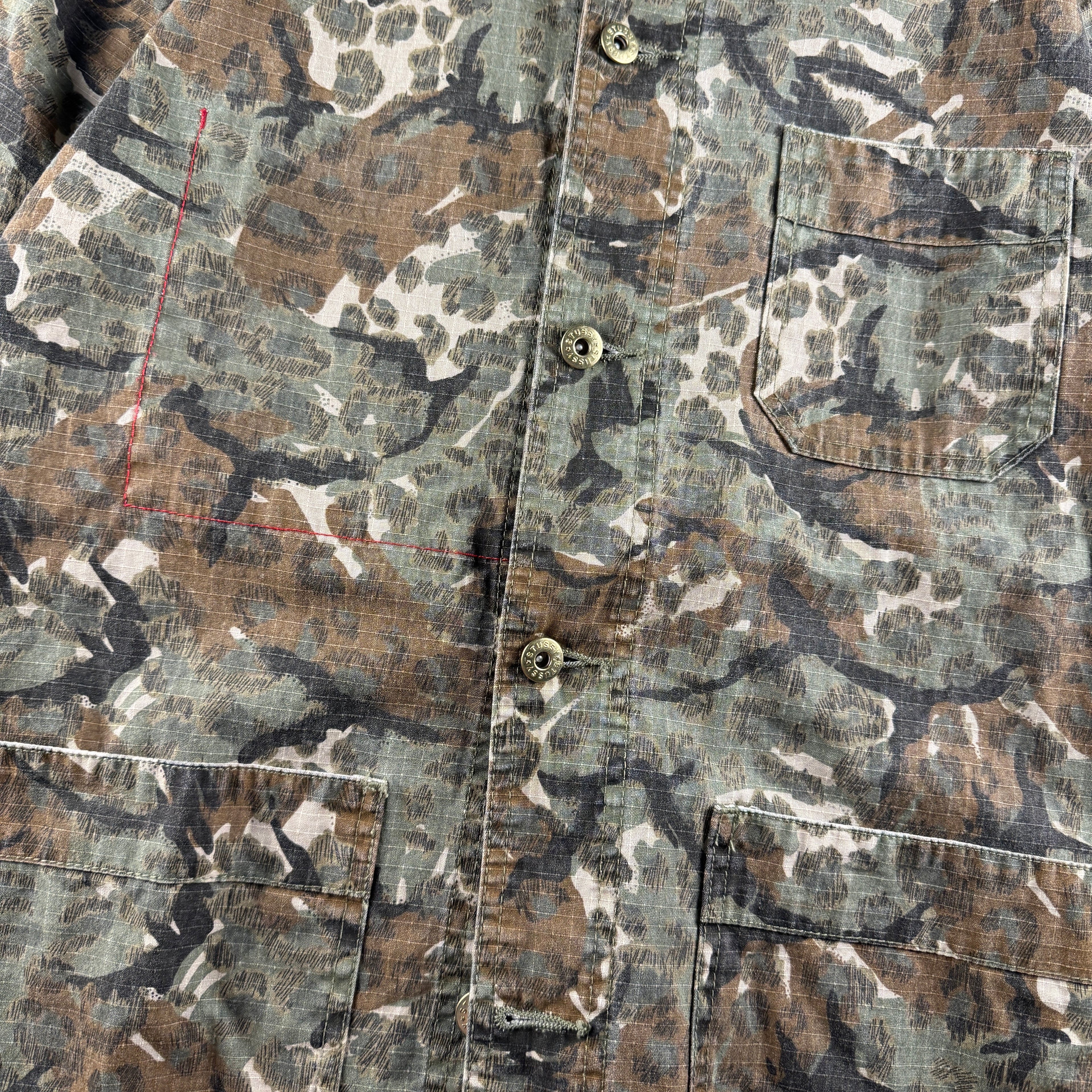 Stussy Camo Ripstop Light Jacket (M)