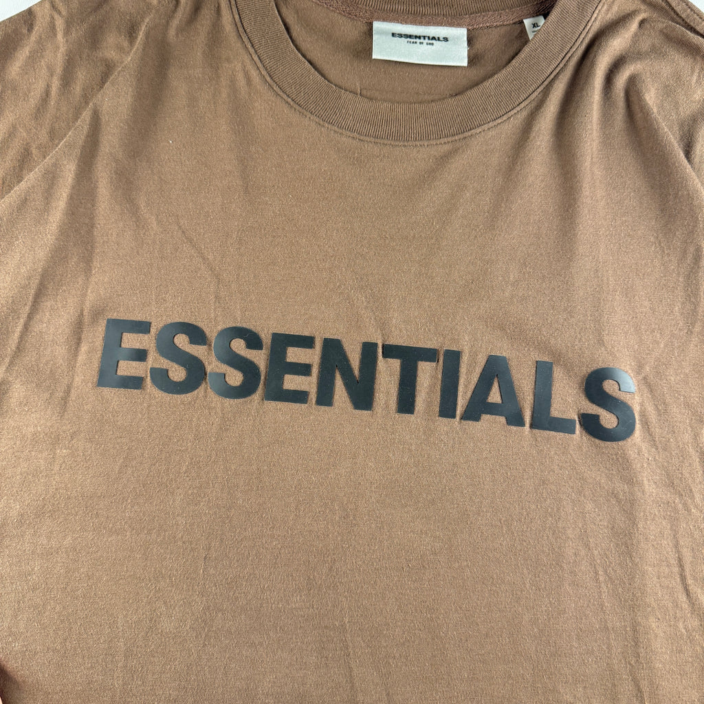 Essentials FOG Brown Tee (XL)