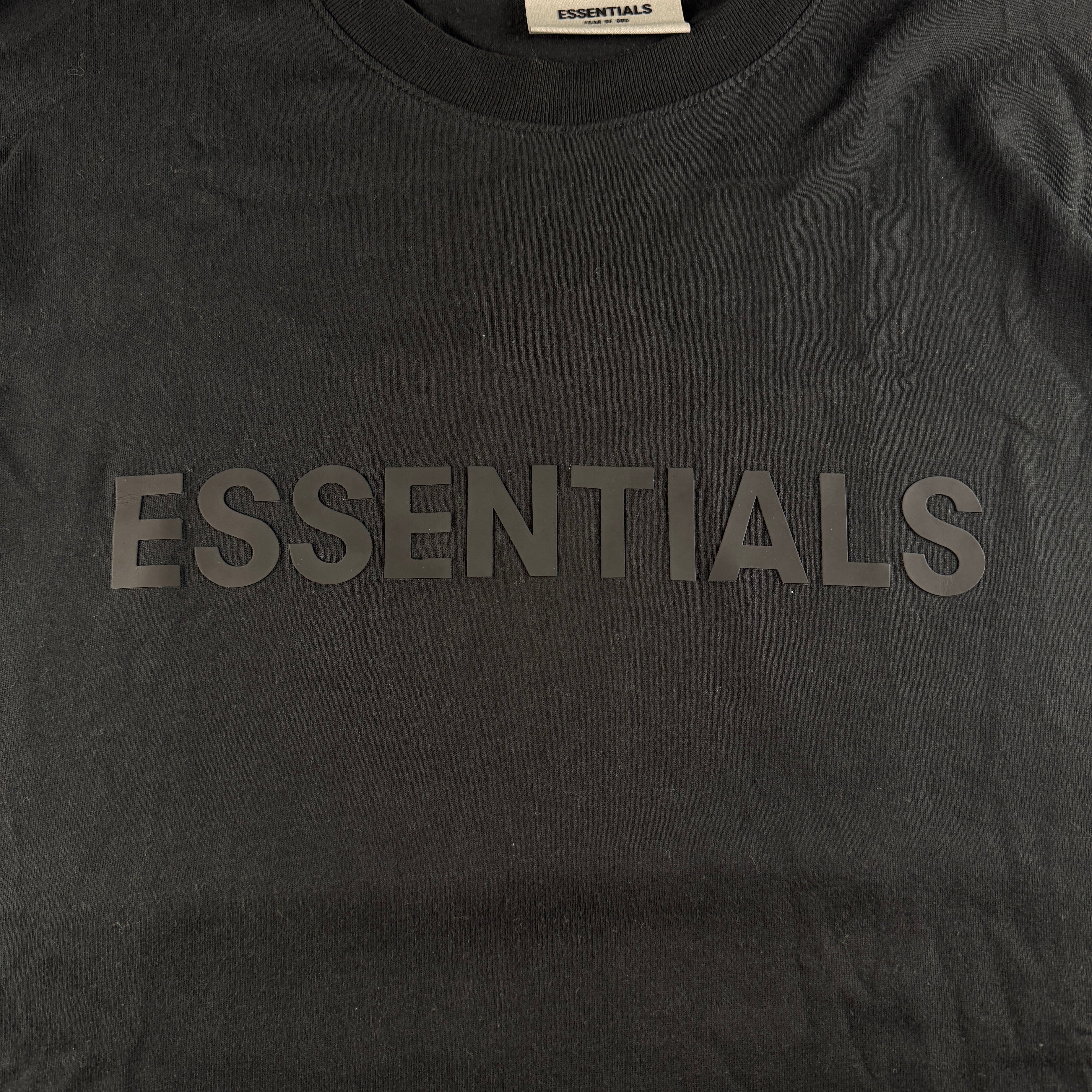Essentials FOG Black Tee (XL)