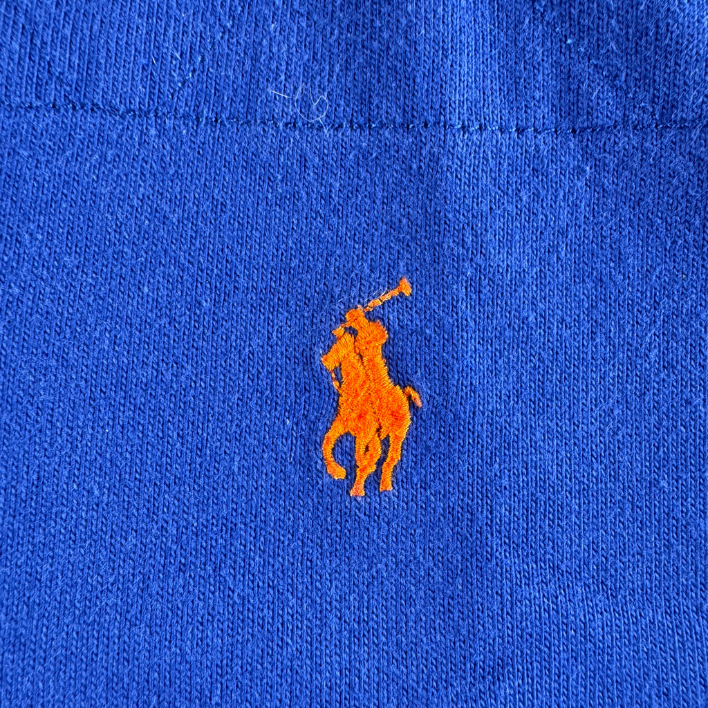 Ralph Lauren Long Sleeve Blue Polo (L)