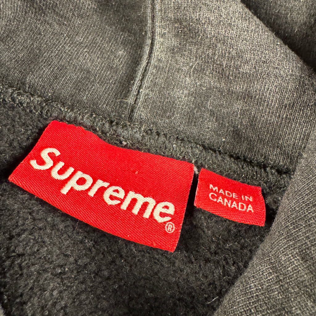 Supreme Paneled Arc Black Hoodie (L)