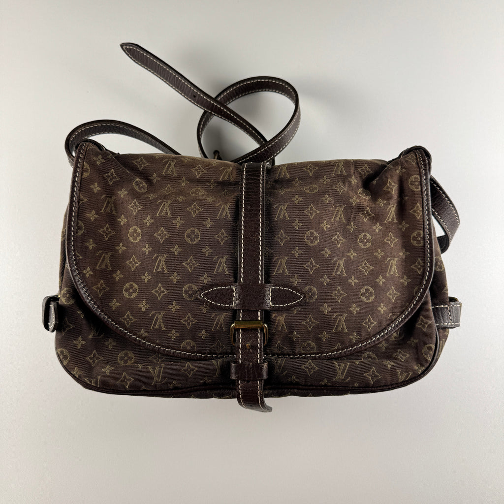 LV Saumur 30 Mini Lin