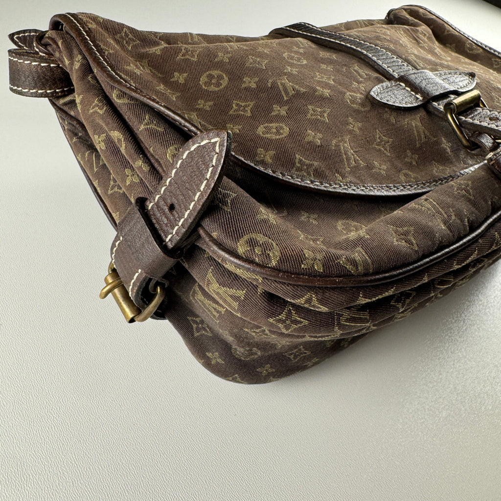LV Saumur 30 Mini Lin