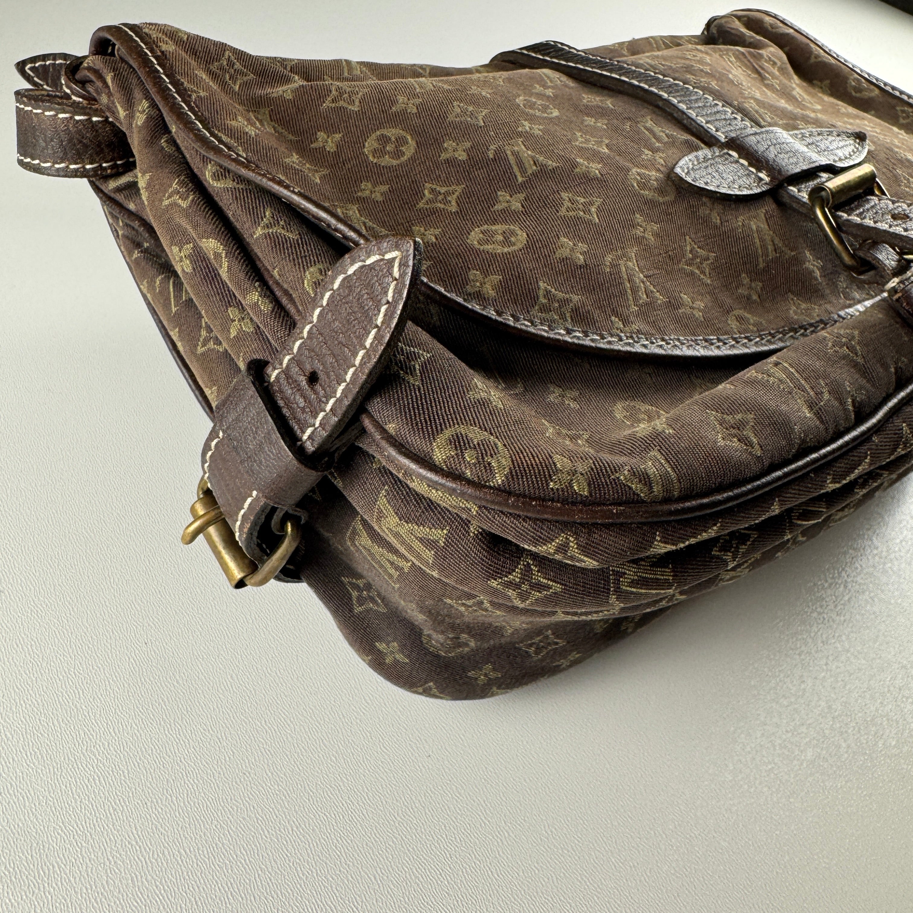LV Saumur 30 Mini Lin