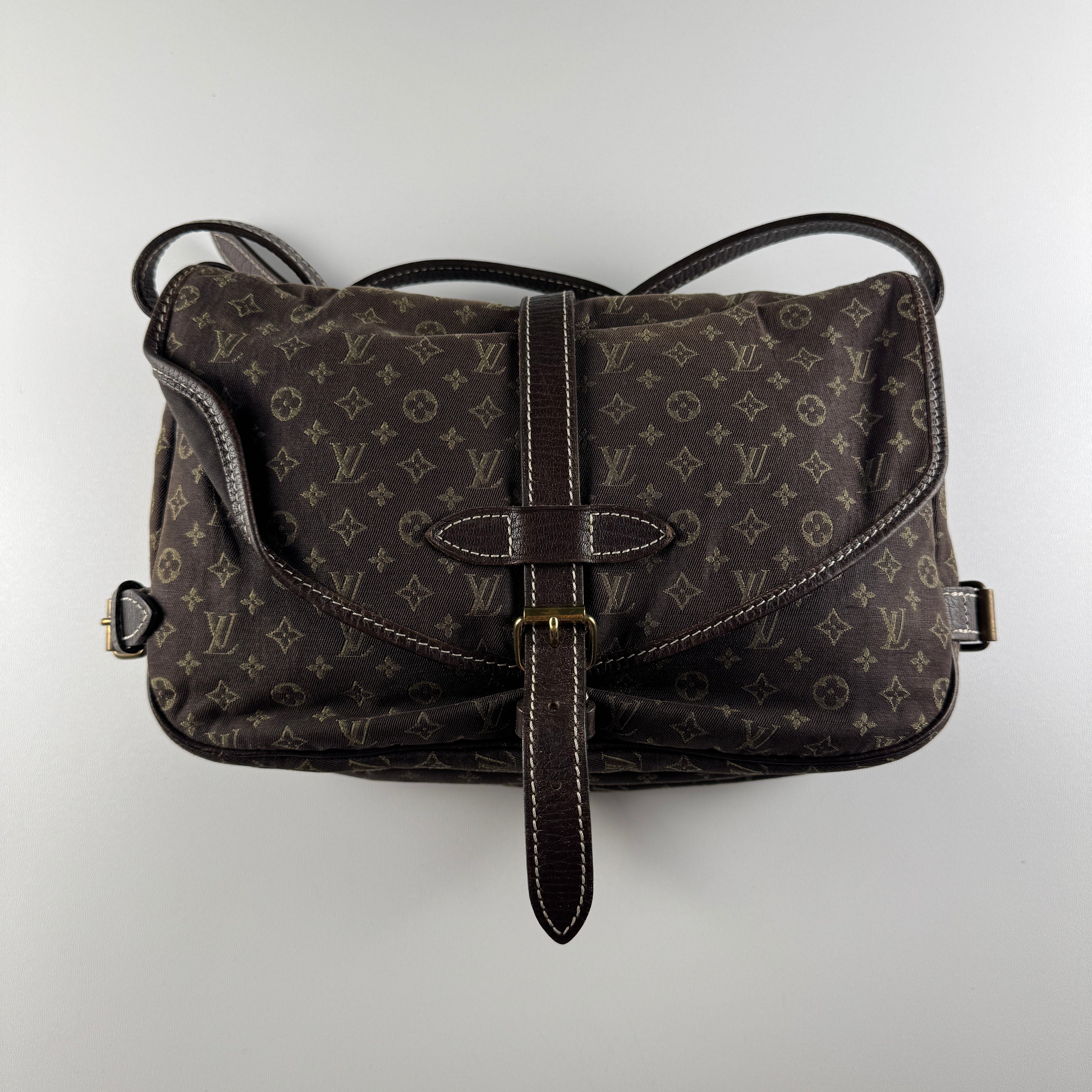 LV Saumur 30 Mini Lin