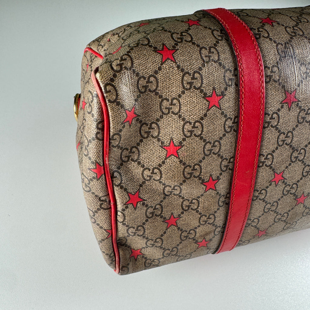 Gucci Supreme Stars Joy Boston Bag 2013 NY Exclusive