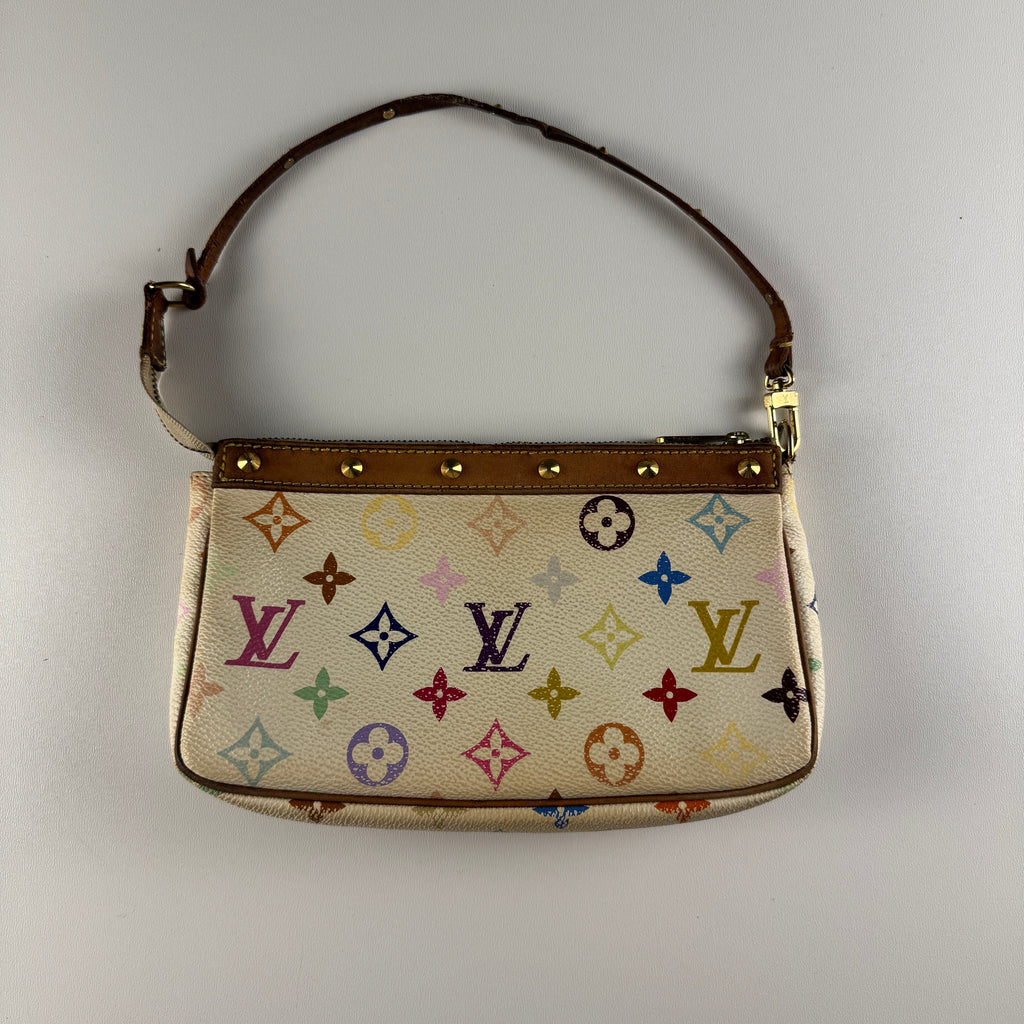 LV Multicolor Pochette Murakami