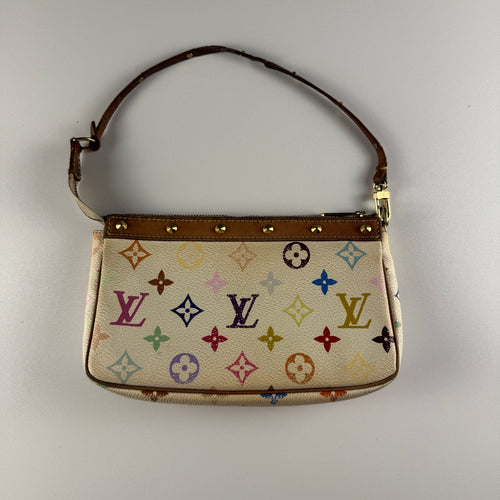 LV Multicolor Pochette Murakami
