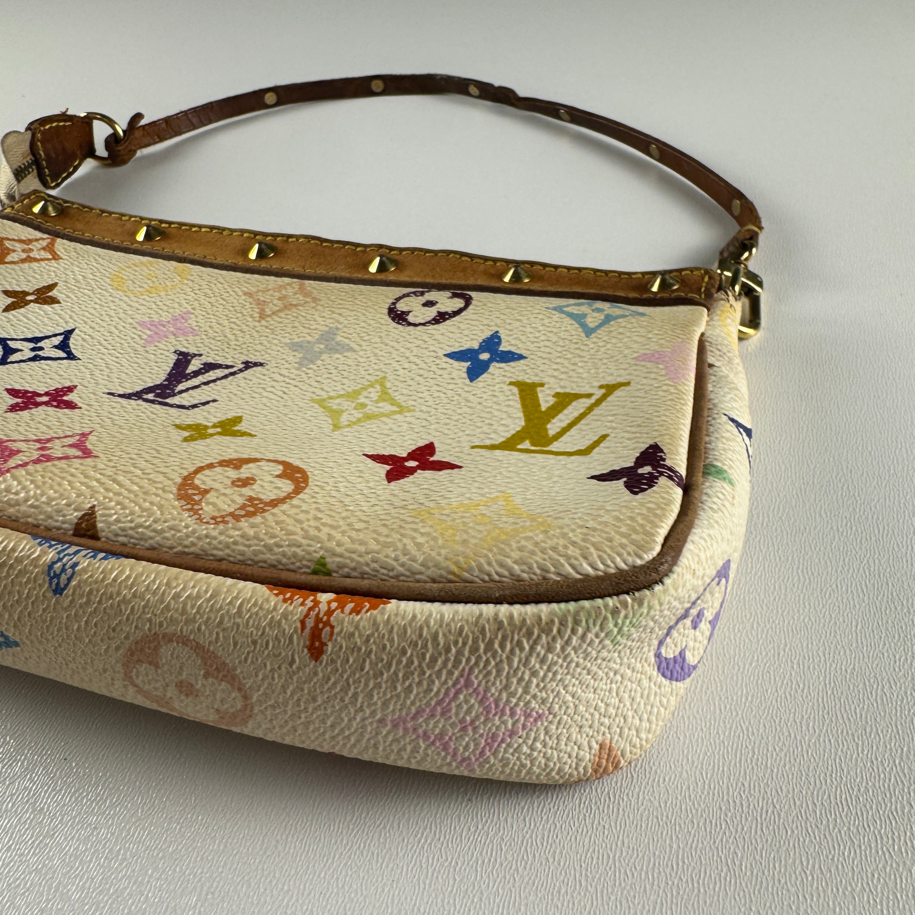 LV Multicolor Pochette Murakami