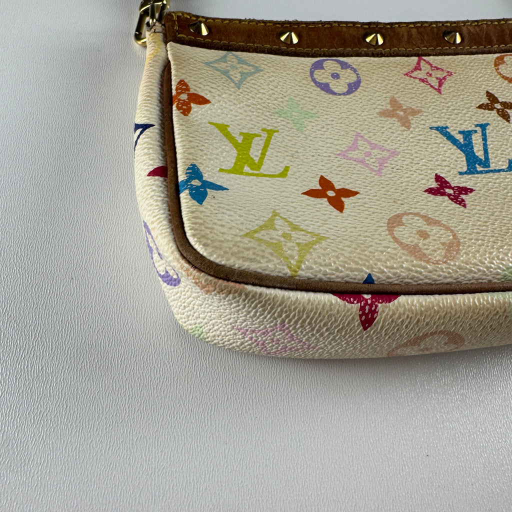 LV Multicolor Pochette Murakami