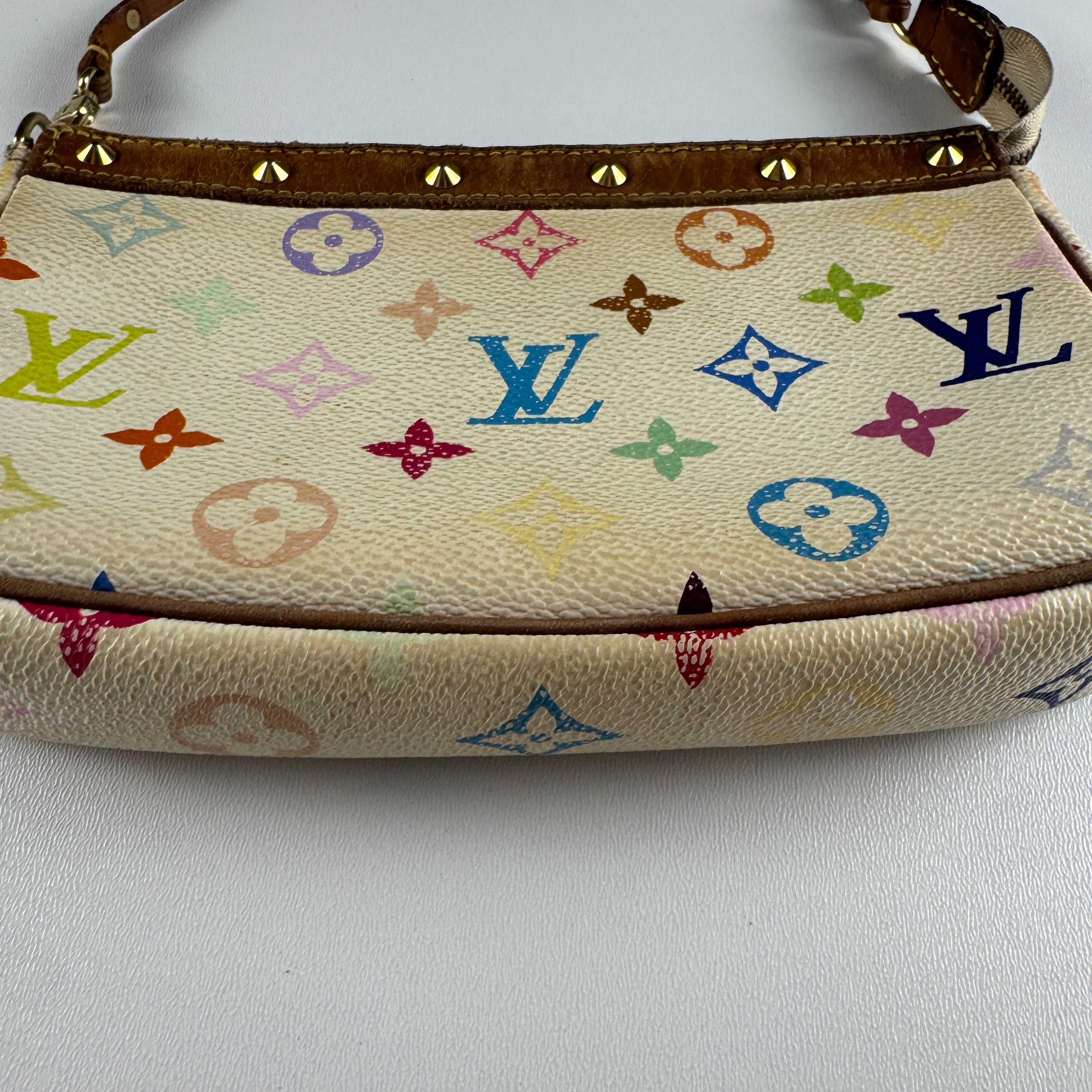 LV Multicolor Pochette Murakami