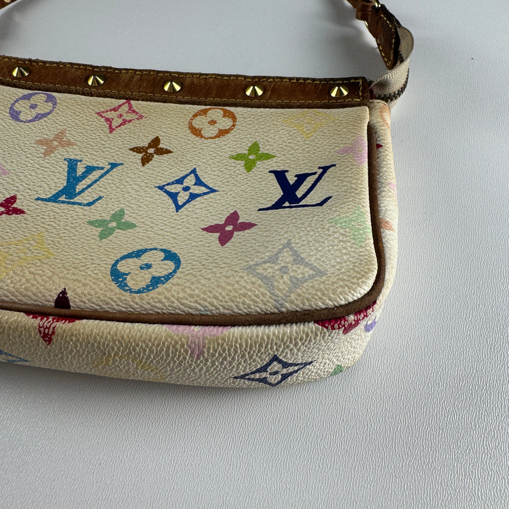 LV Multicolor Pochette Murakami