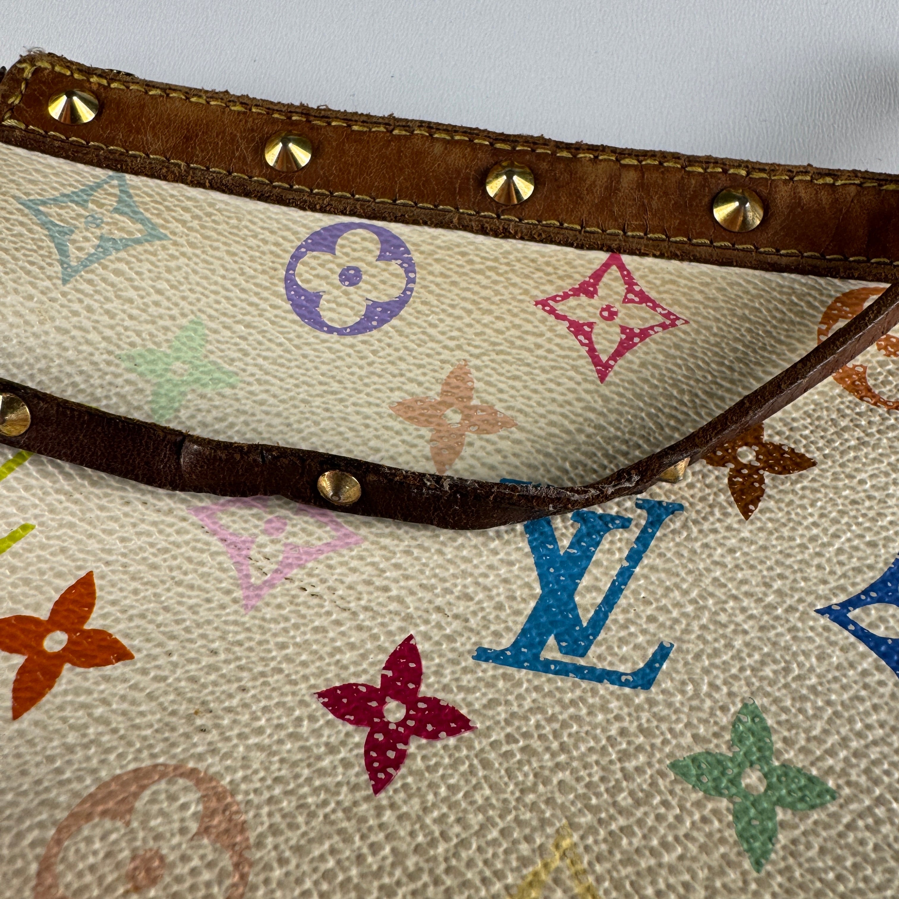 LV Multicolor Pochette Murakami