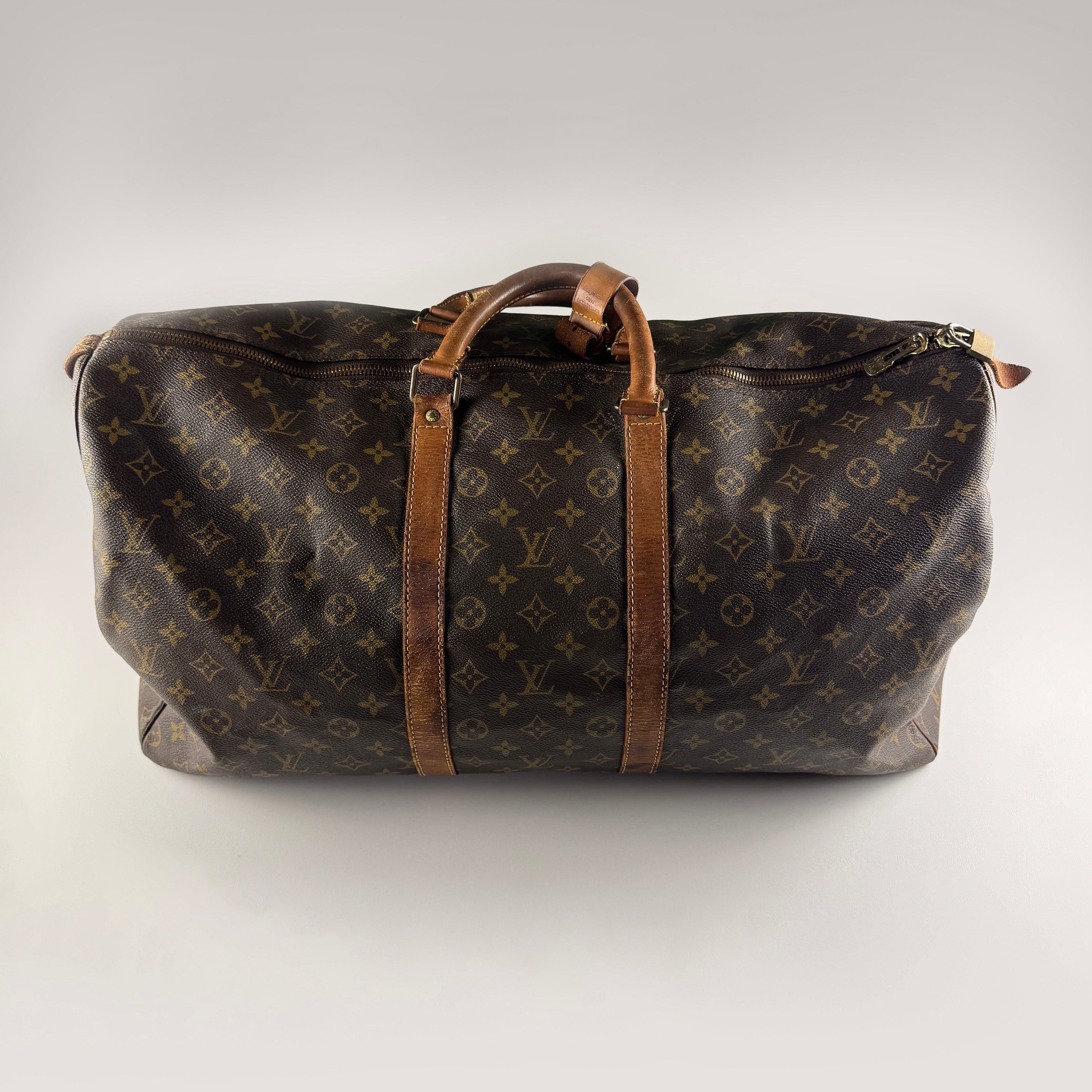 Louis Vuitton Travel Bag Monogram Keepall 55