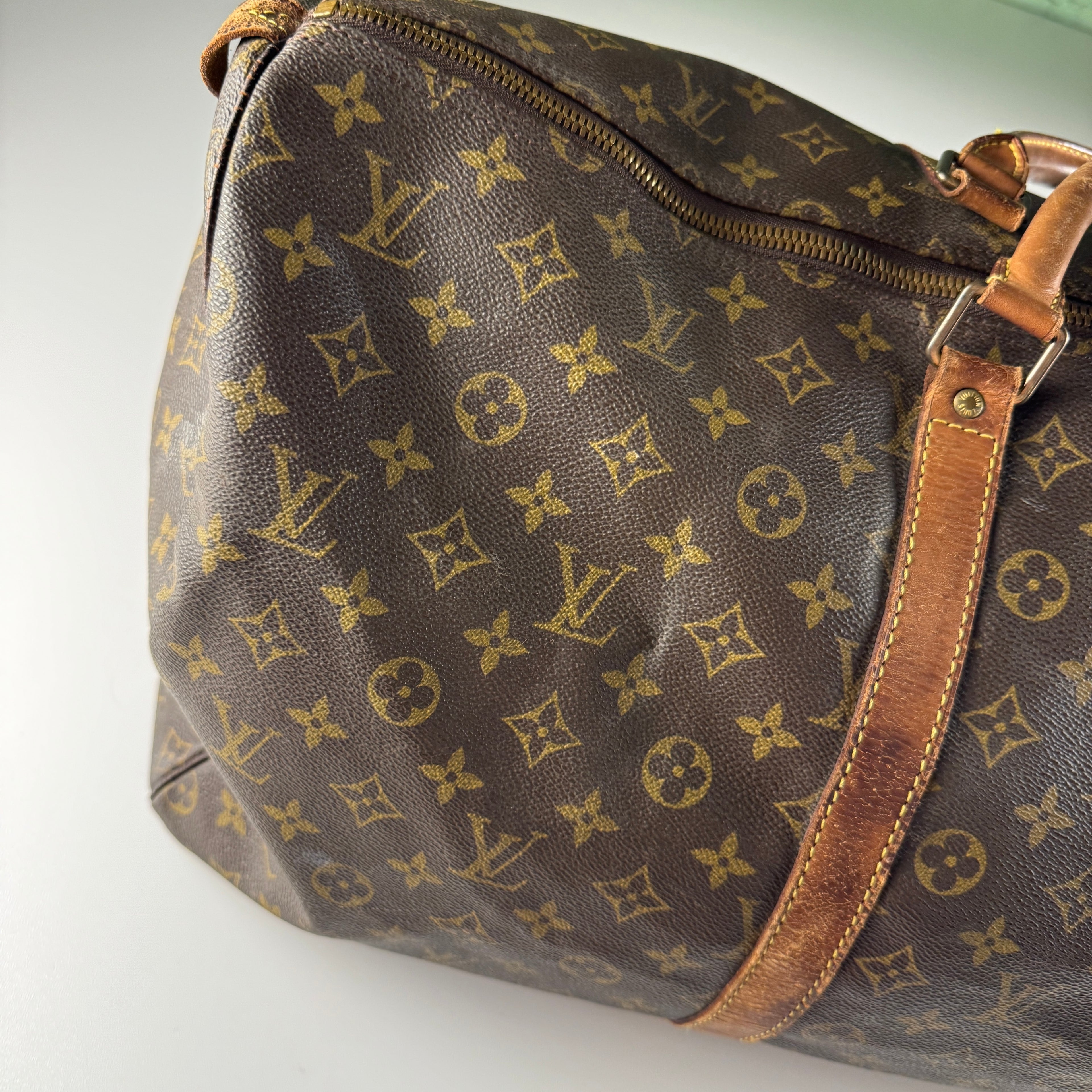 Louis Vuitton Travel Bag Monogram Keepall 55