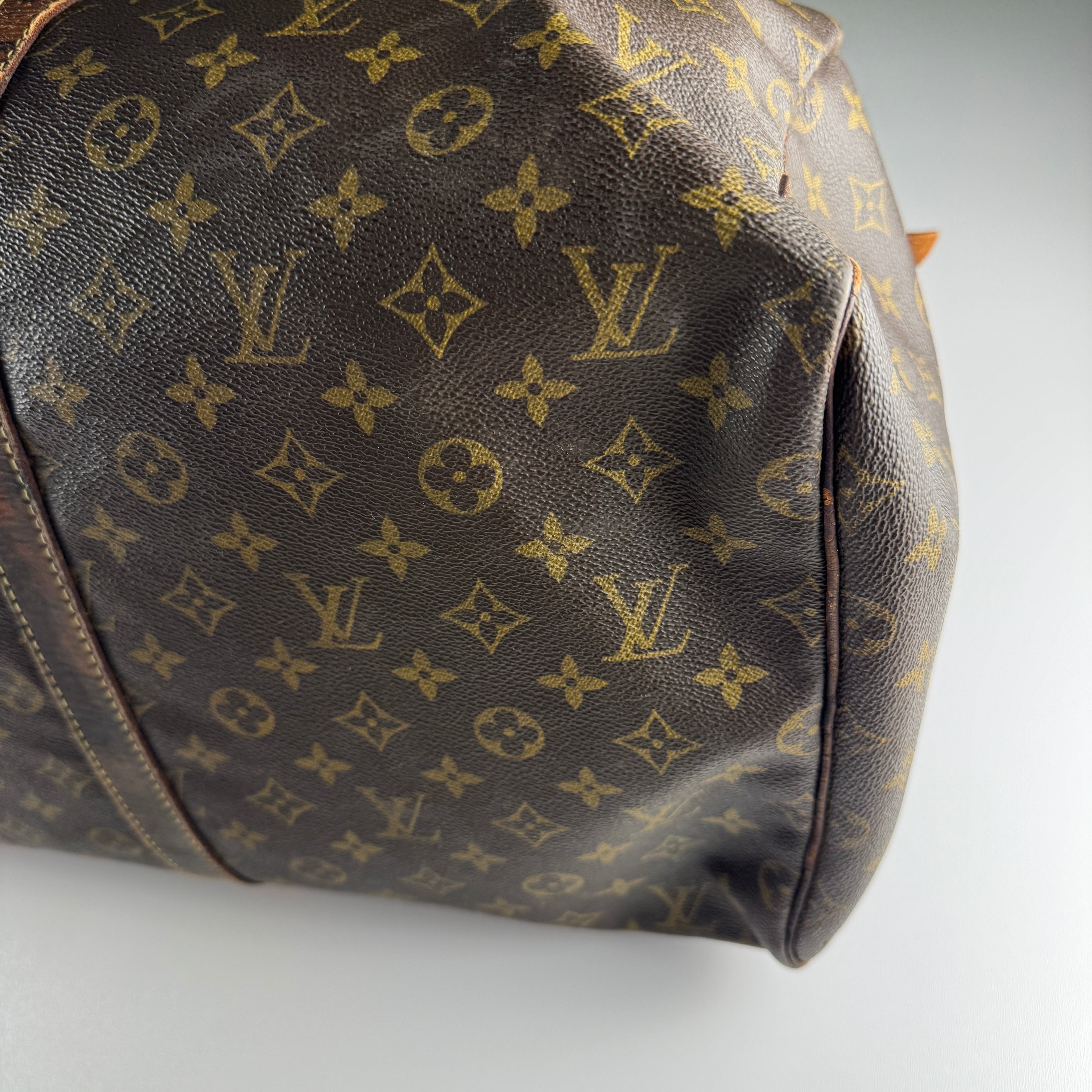 Louis Vuitton Travel Bag Monogram Keepall 55