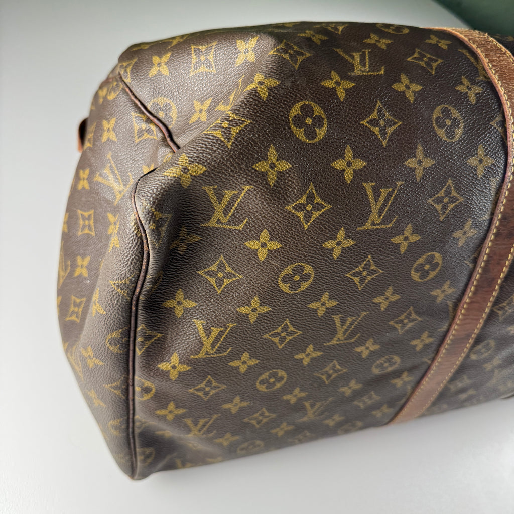 Louis Vuitton Travel Bag Monogram Keepall 55