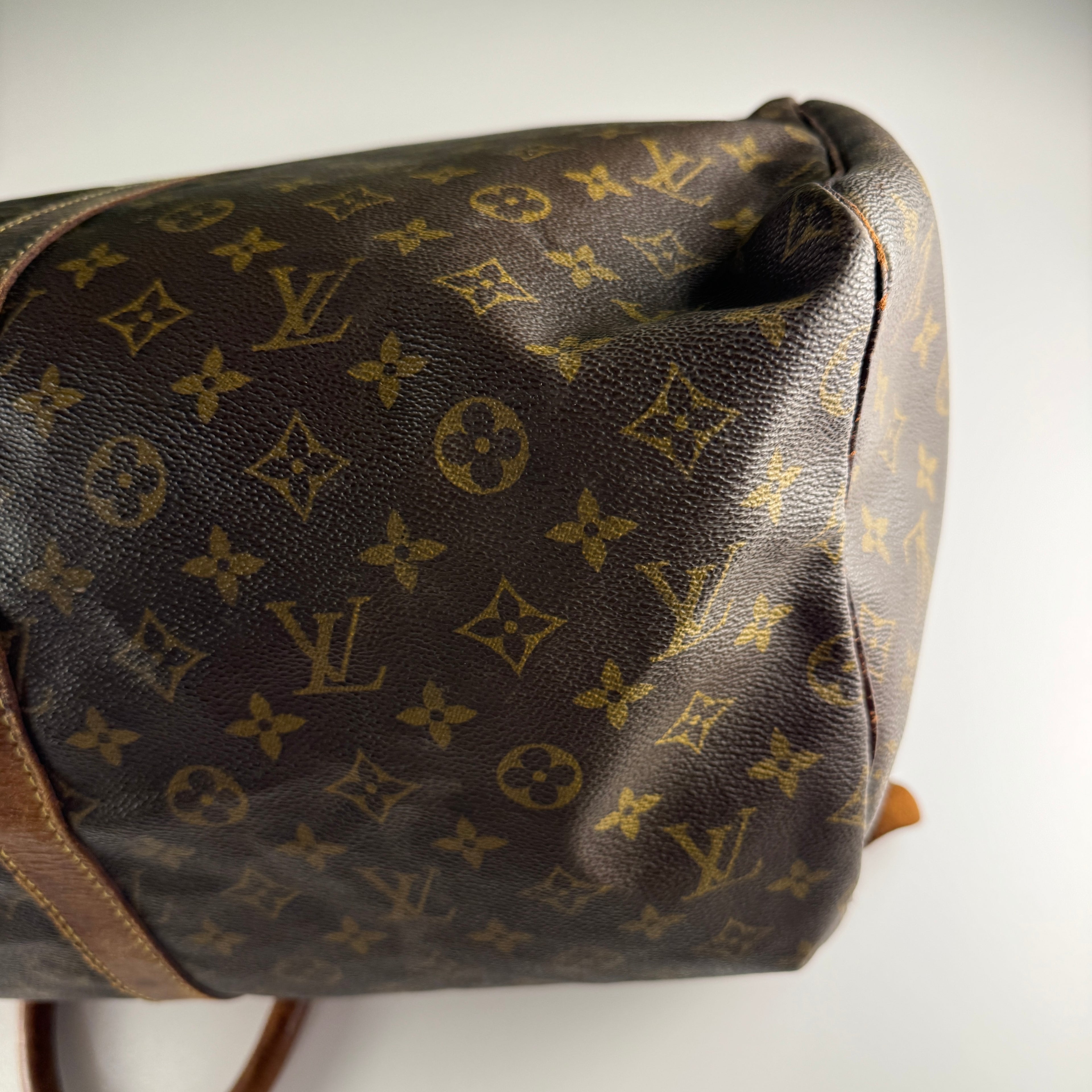 Louis Vuitton Travel Bag Monogram Keepall 55