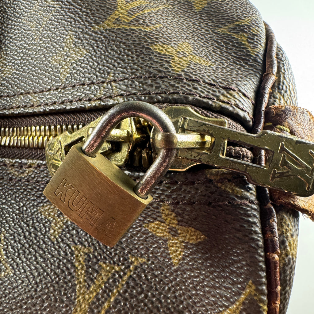 Louis Vuitton Travel Bag Monogram Keepall 55
