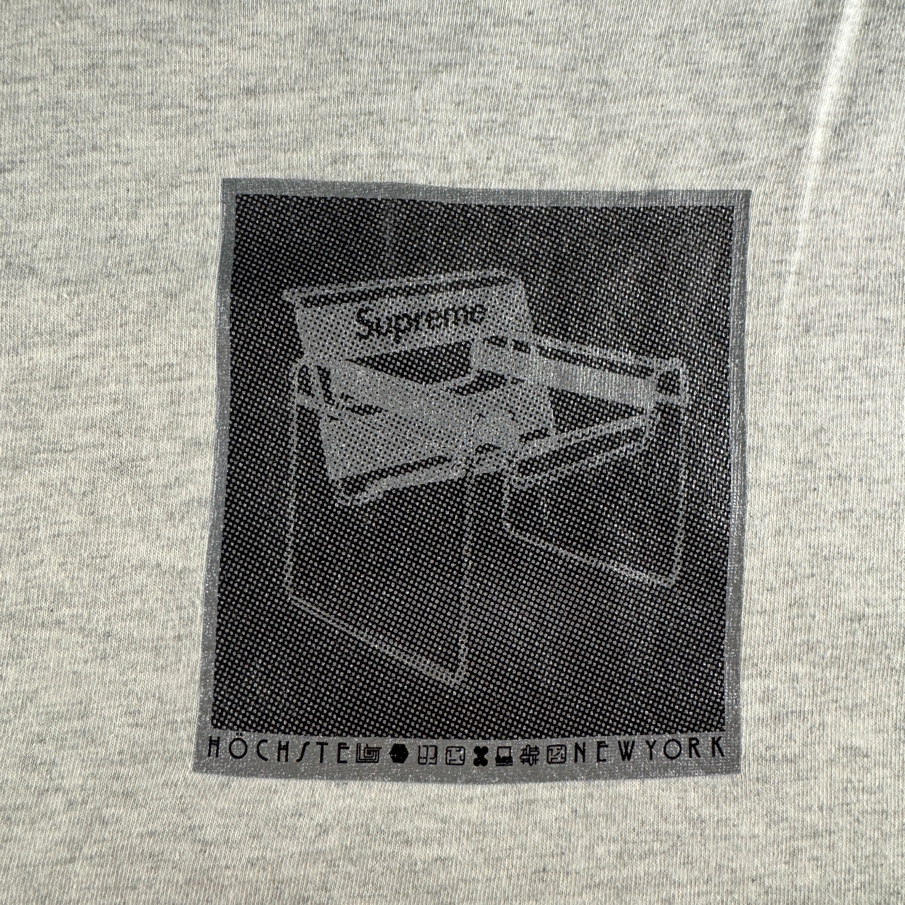 Supreme x Haze NYC Chair Grey Tee (L)