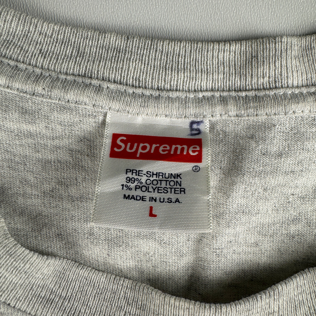 Supreme x Haze NYC Chair Grey Tee (L)