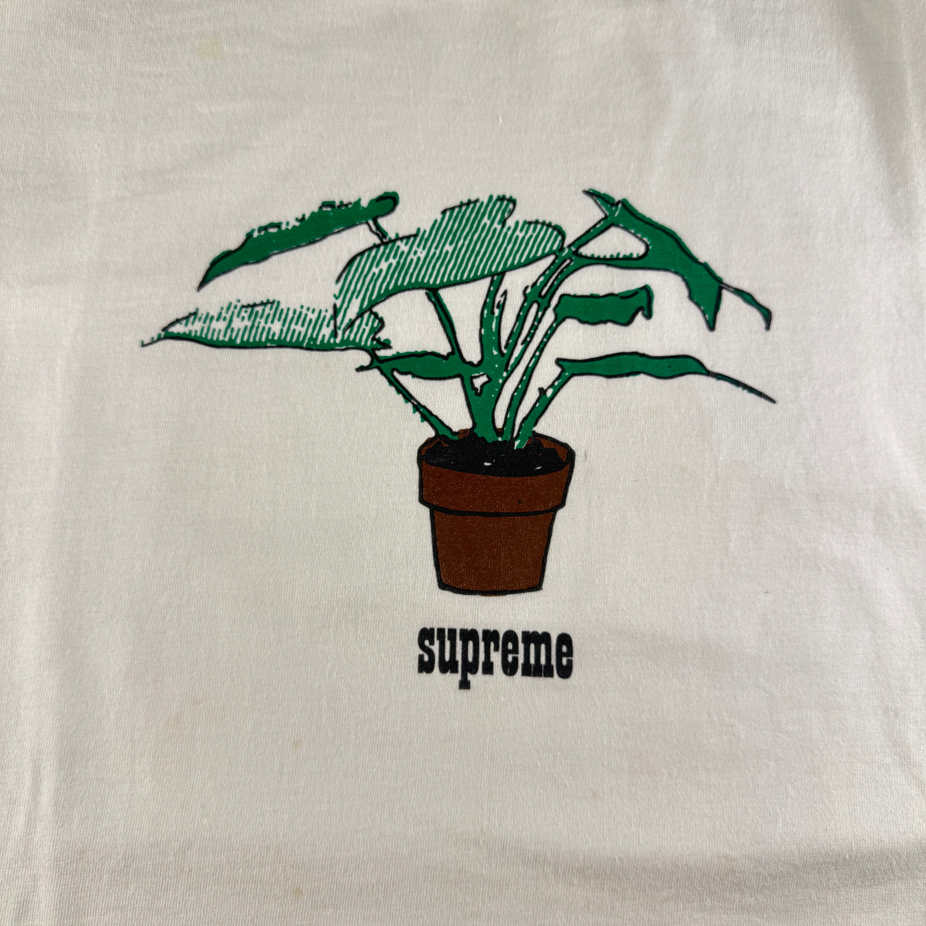 Supreme Plant White Tee (L)