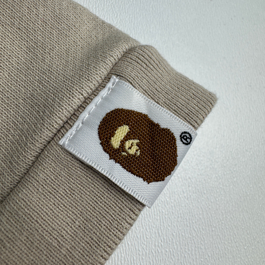 BAPE College Heavy Gradient Brown Tee (M)