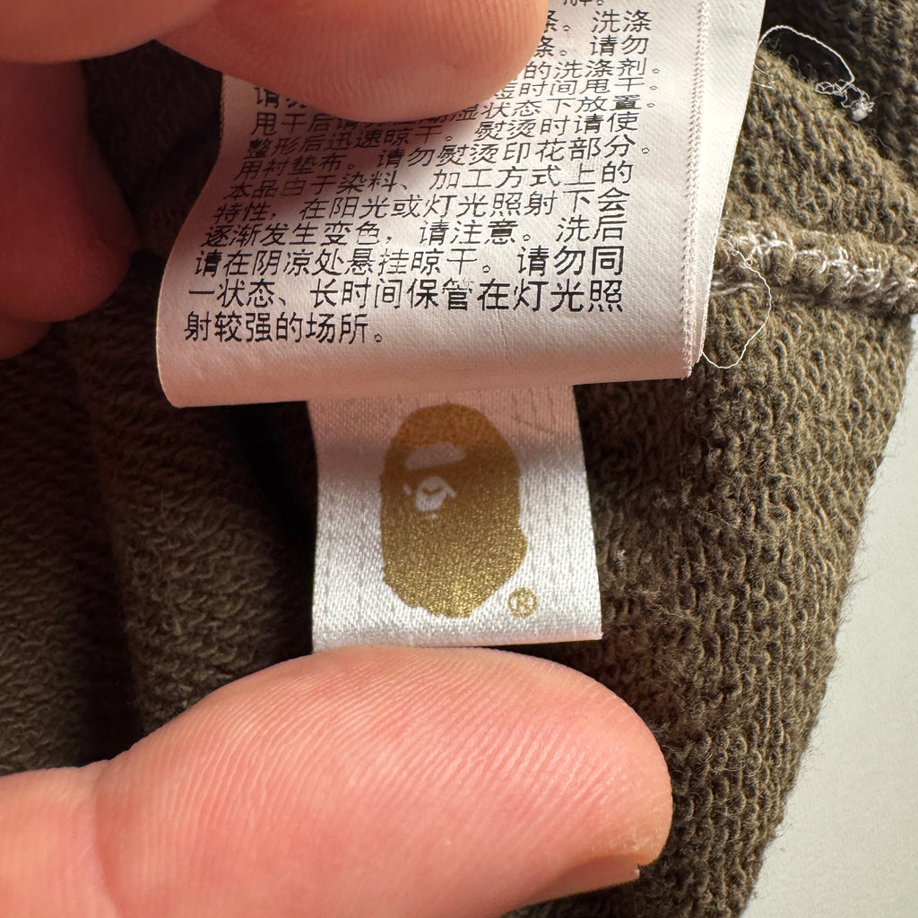 BAPE College Heavy Gradient Brown Tee (M)