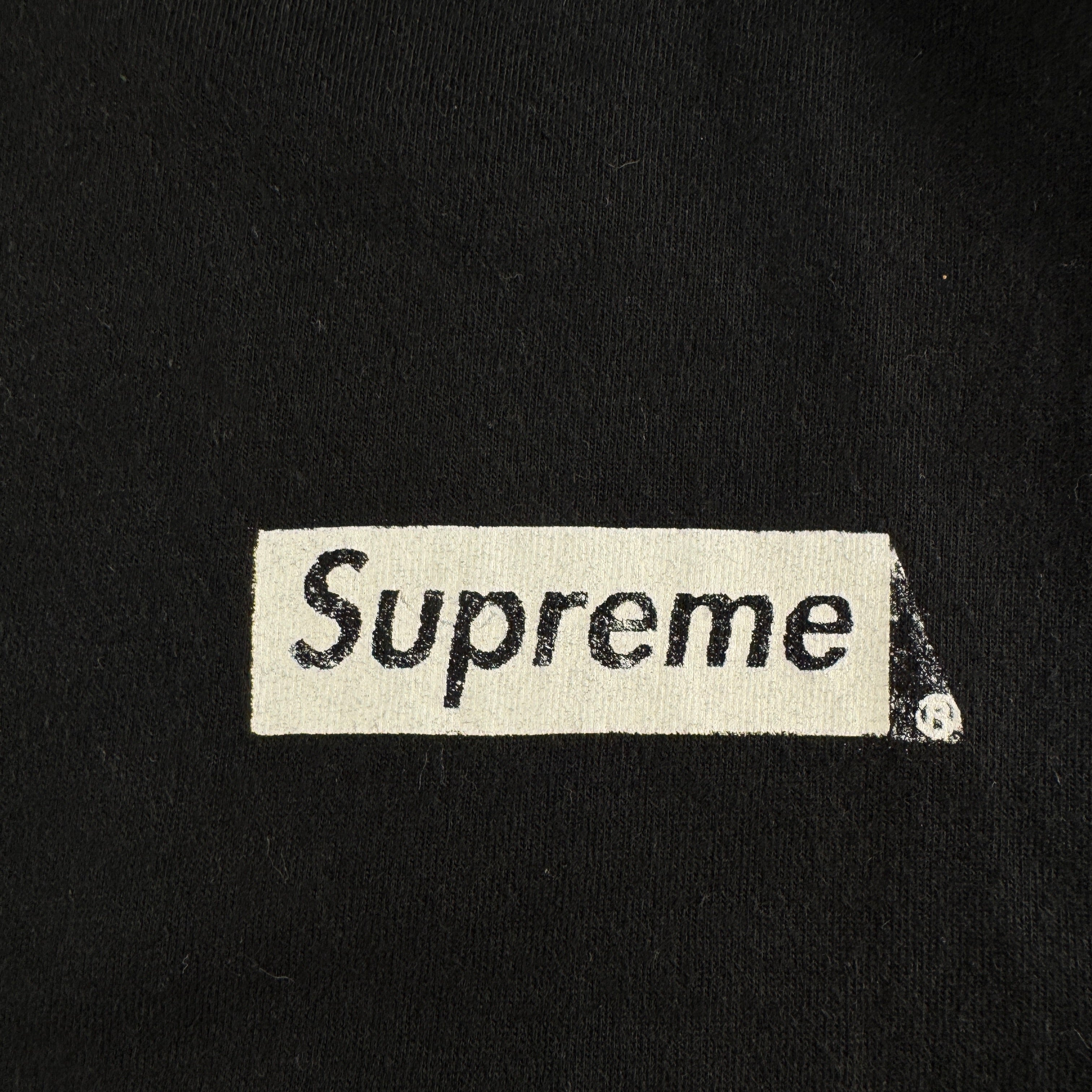 Supreme Spiral Black Tee (M)