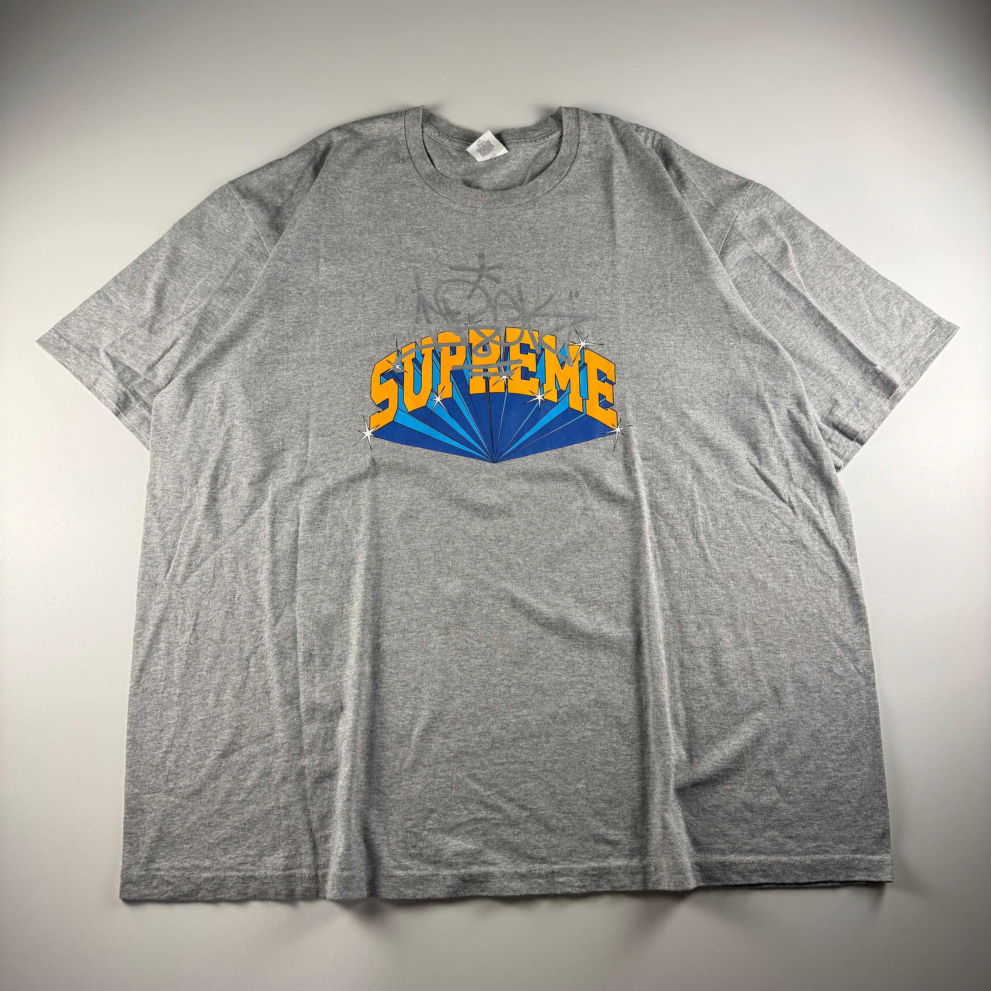 Supreme x IRAK Arc Grey Tee (XXL)