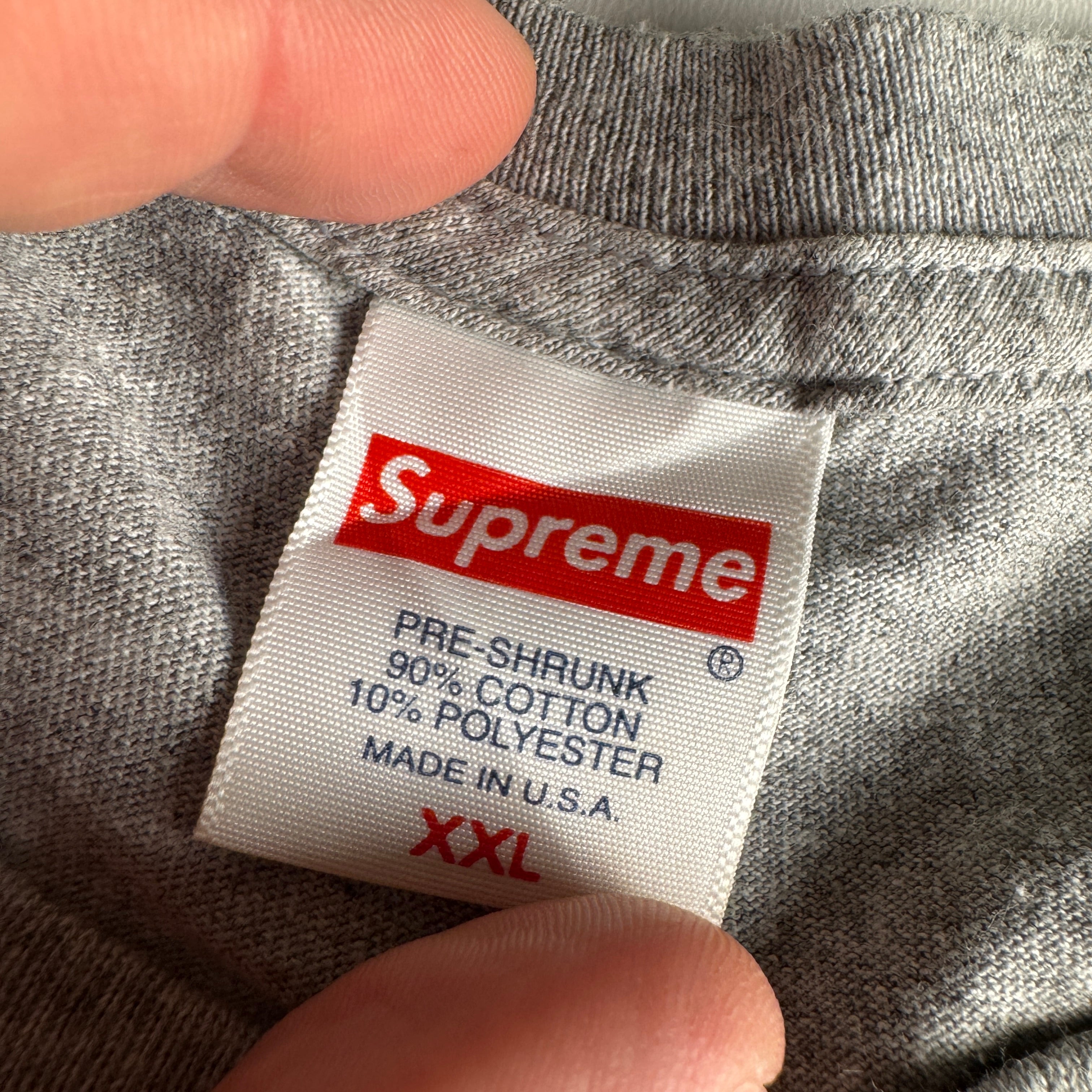 Supreme x IRAK Arc Grey Tee (XXL)