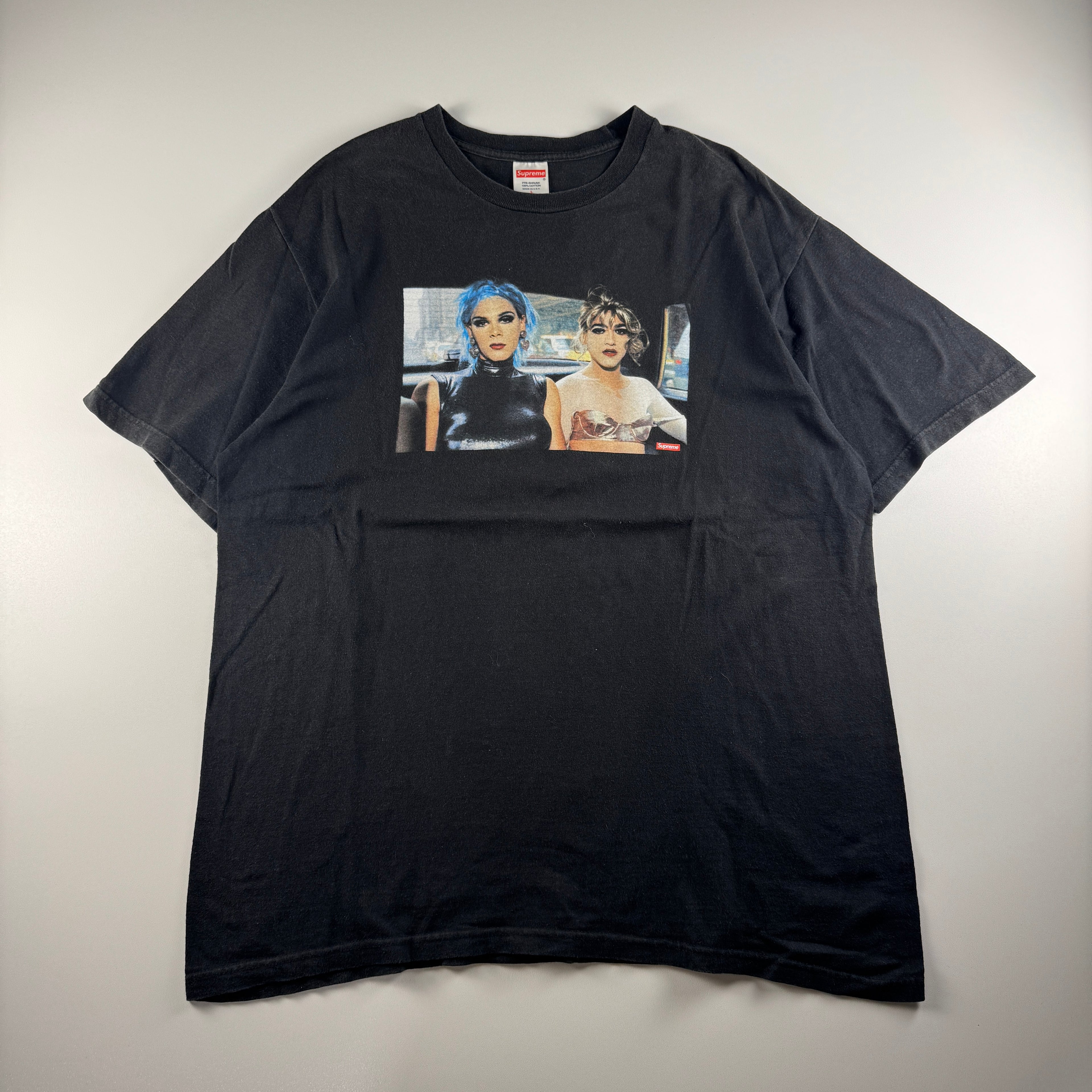 Supreme x Nan Goldin Misty and Jimmy Paulette Black Tee (L)